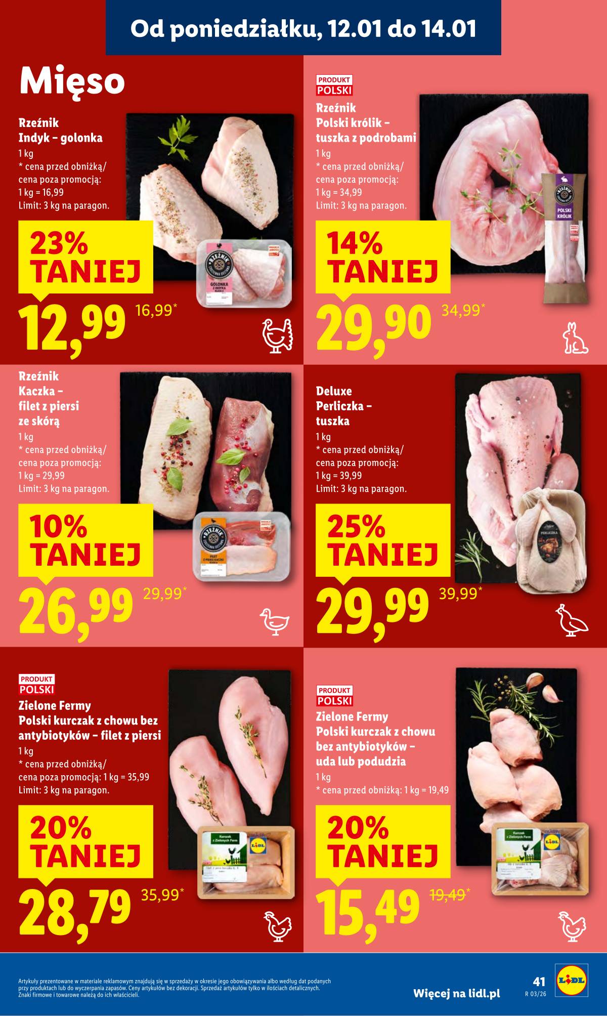 Lidl Lenkija - OFERTA WAŻNA OD 12.01 DO 14.01 41 puslapis