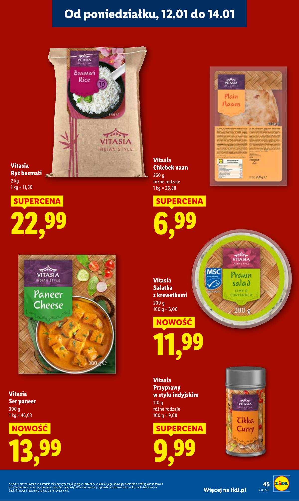 Lidl Lenkija - OFERTA WAŻNA OD 12.01 DO 14.01 45 puslapis