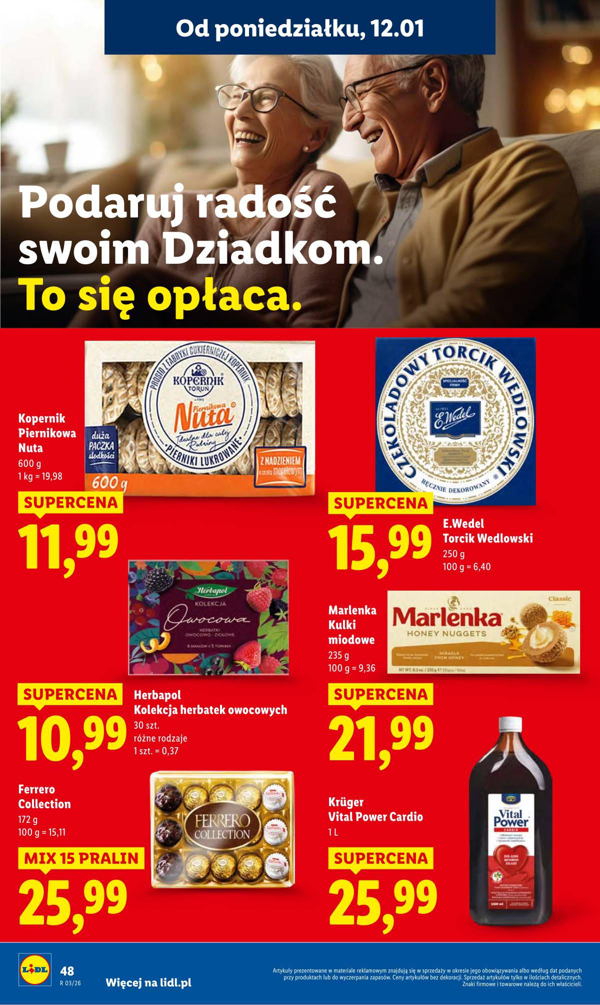 Lidl Lenkija - OFERTA WAŻNA OD 12.01 DO 14.01 48 puslapis