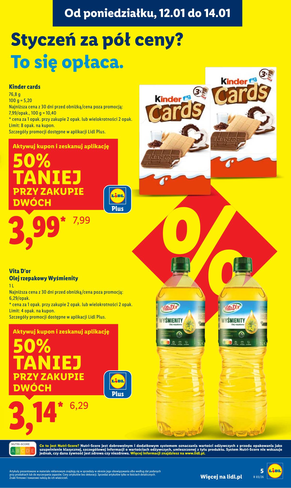 Lidl Lenkija - OFERTA WAŻNA OD 12.01 DO 14.01 5 puslapis