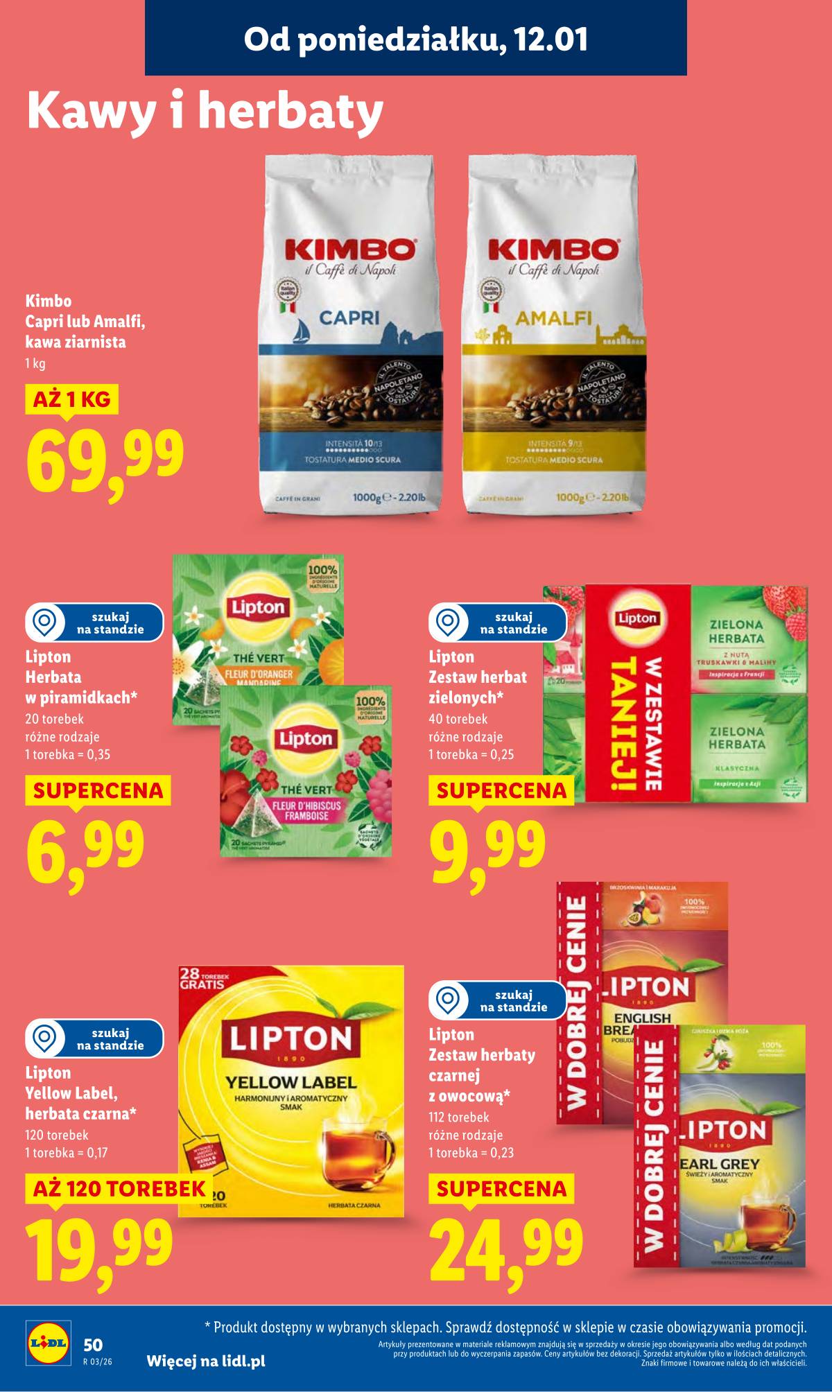 Lidl Lenkija - OFERTA WAŻNA OD 12.01 DO 14.01 50 puslapis