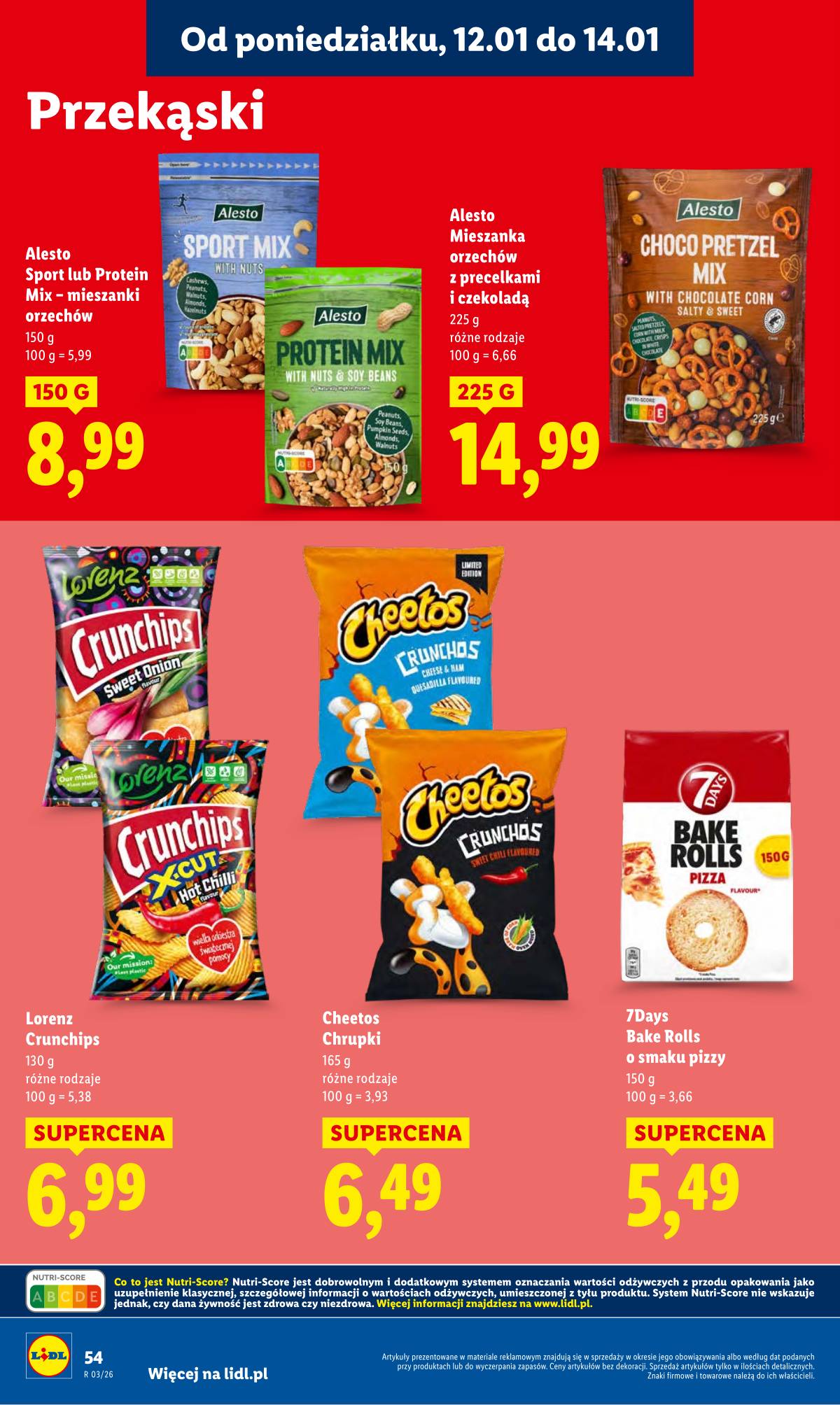 Lidl Lenkija - OFERTA WAŻNA OD 12.01 DO 14.01 54 puslapis