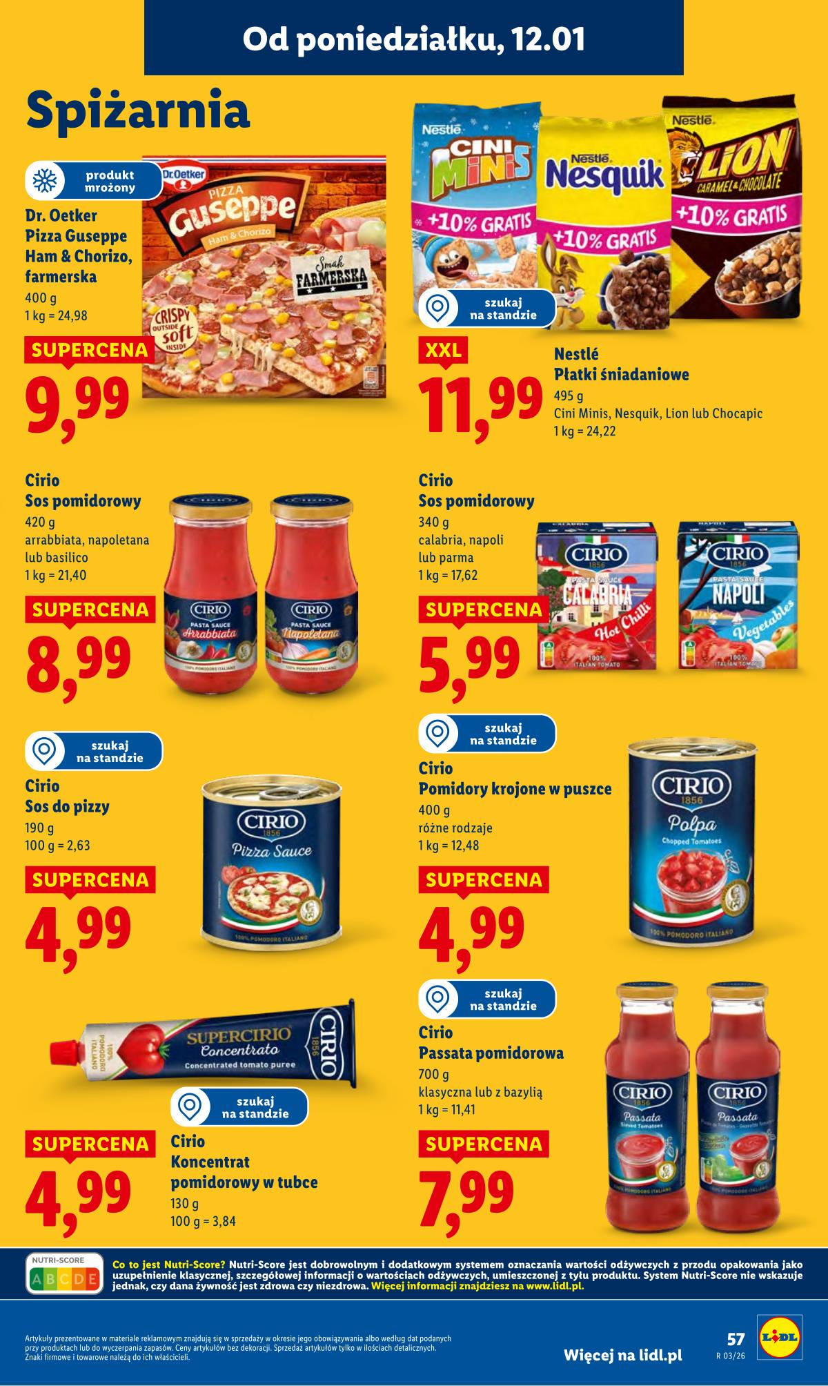 Lidl Lenkija - OFERTA WAŻNA OD 12.01 DO 14.01 57 puslapis