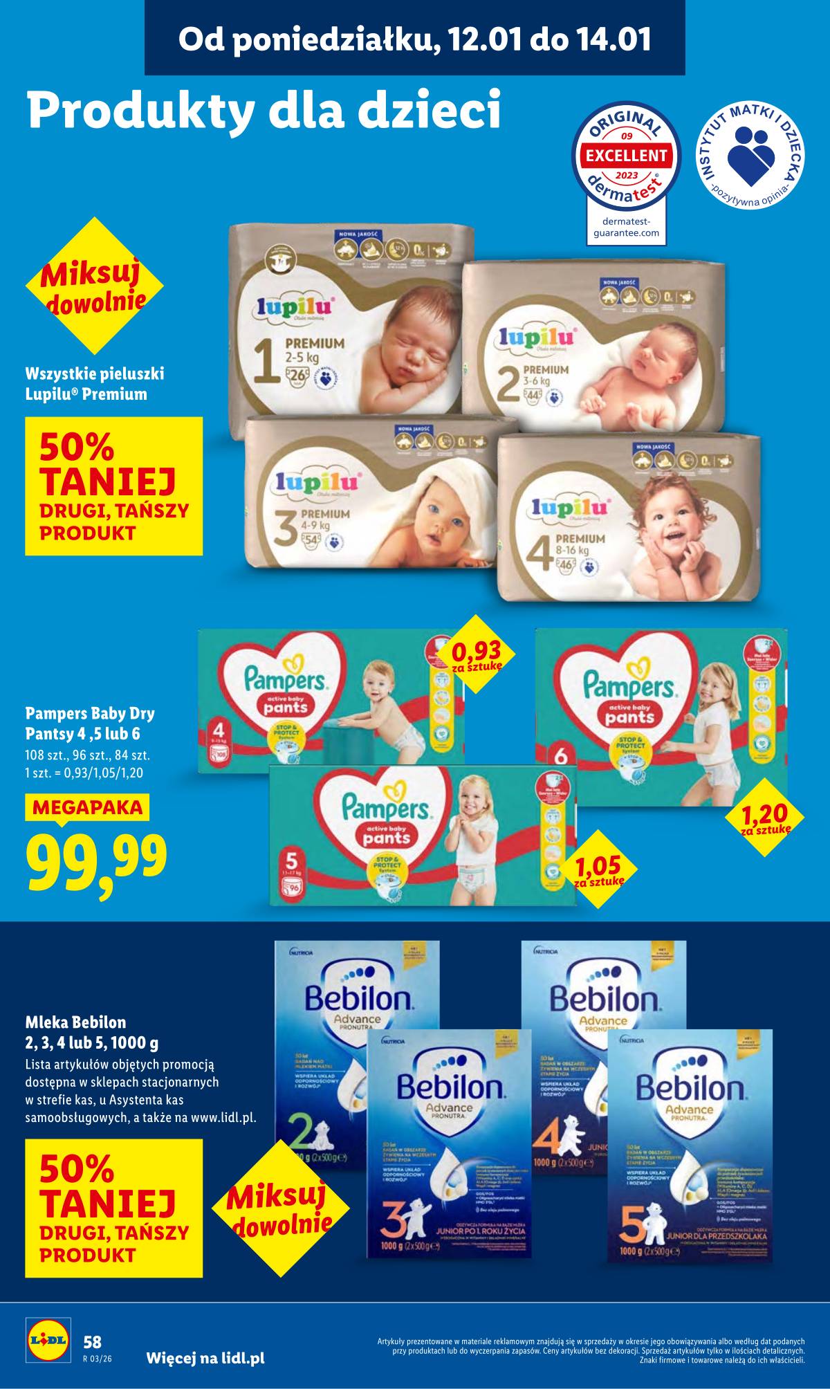 Lidl Lenkija - OFERTA WAŻNA OD 12.01 DO 14.01 58 puslapis
