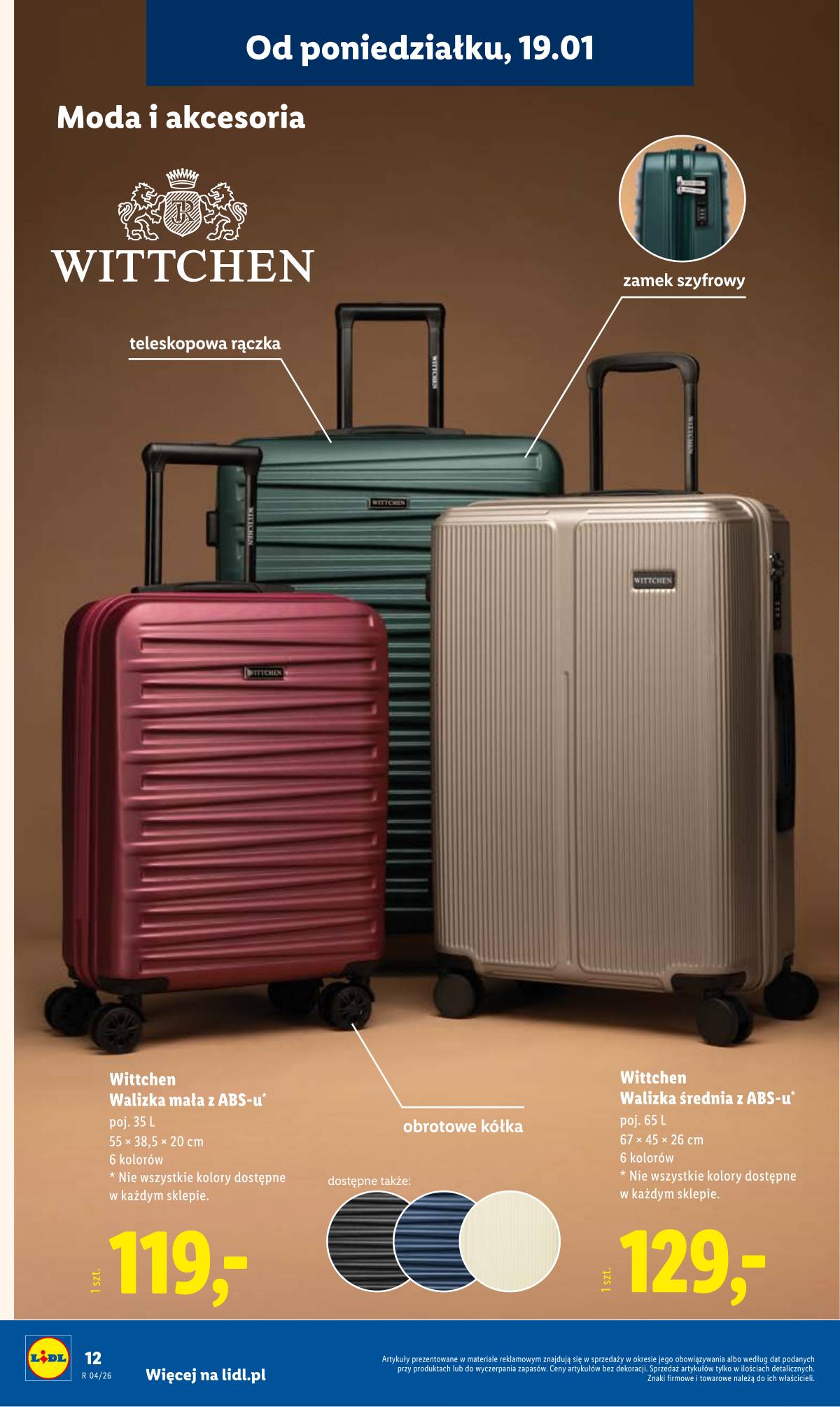 Lidl Lenkija - OFERTA WAŻNA OD 19.01 12 puslapis