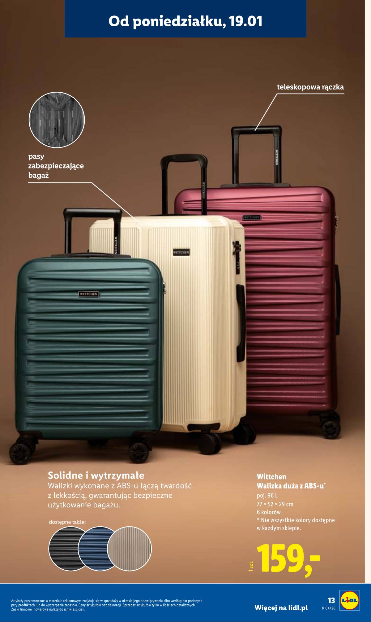 Lidl Lenkija - OFERTA WAŻNA OD 19.01 13 puslapis