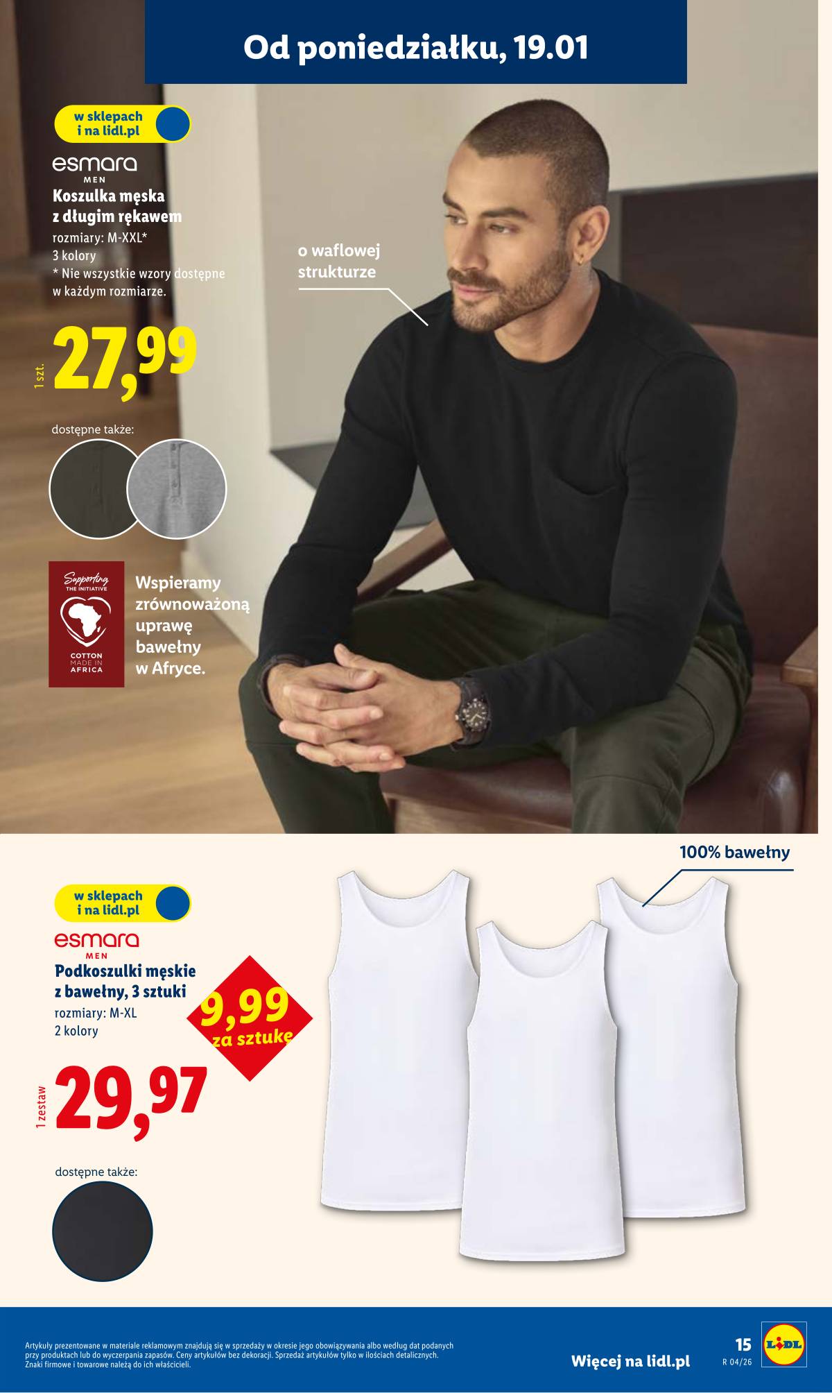 Lidl Lenkija - OFERTA WAŻNA OD 19.01 15 puslapis