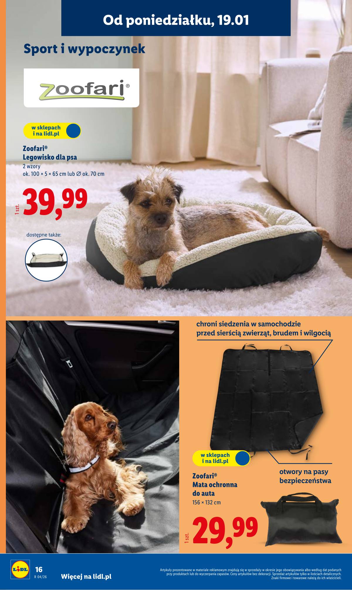 Lidl Lenkija - OFERTA WAŻNA OD 19.01 16 puslapis