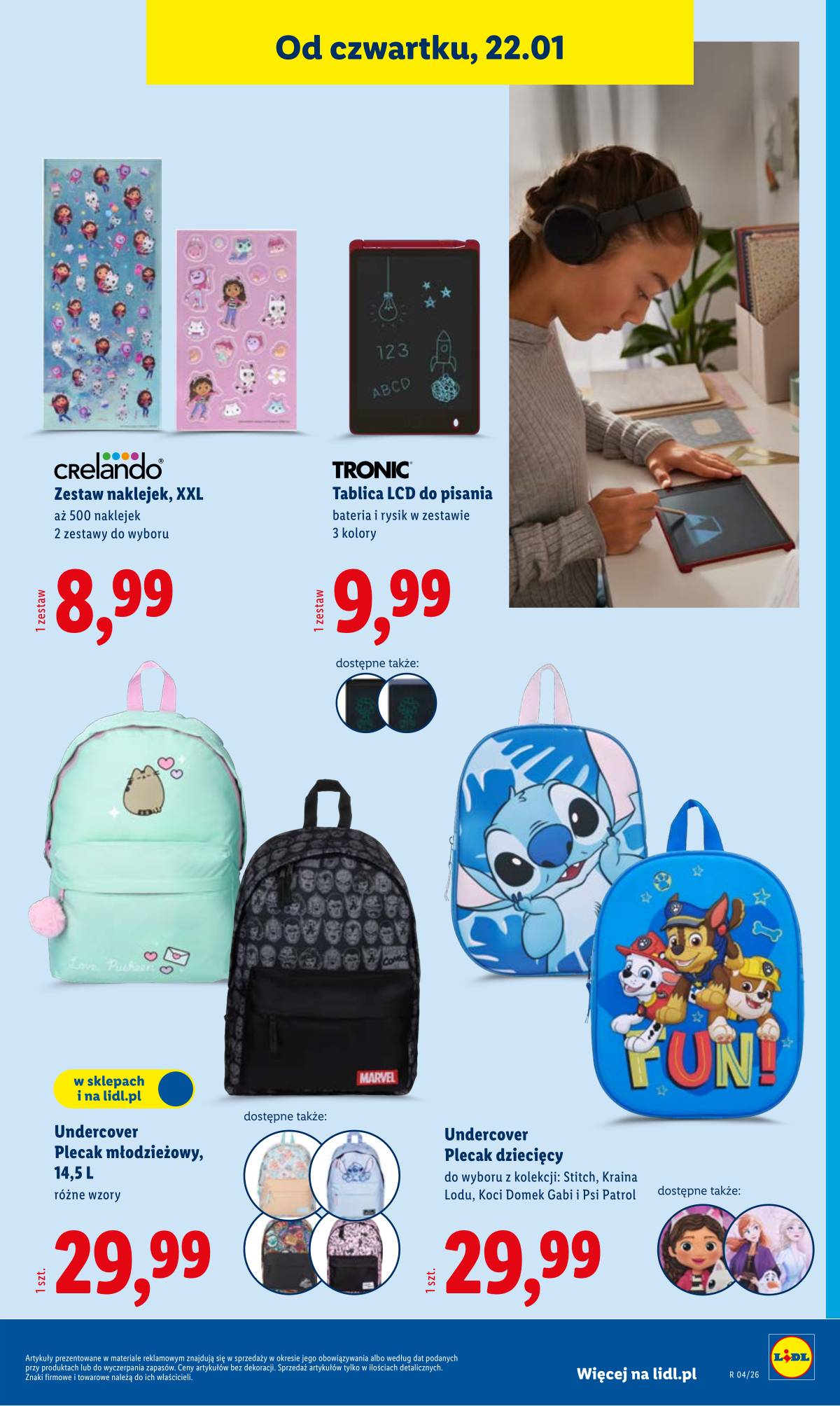 Lidl Lenkija - OFERTA WAŻNA OD 19.01 23 puslapis
