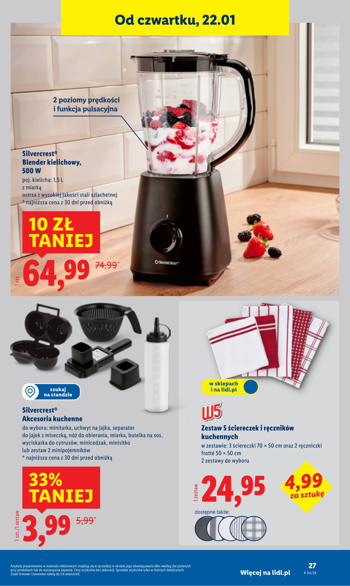 Lidl Lenkija - OFERTA WAŻNA OD 19.01 29 puslapis