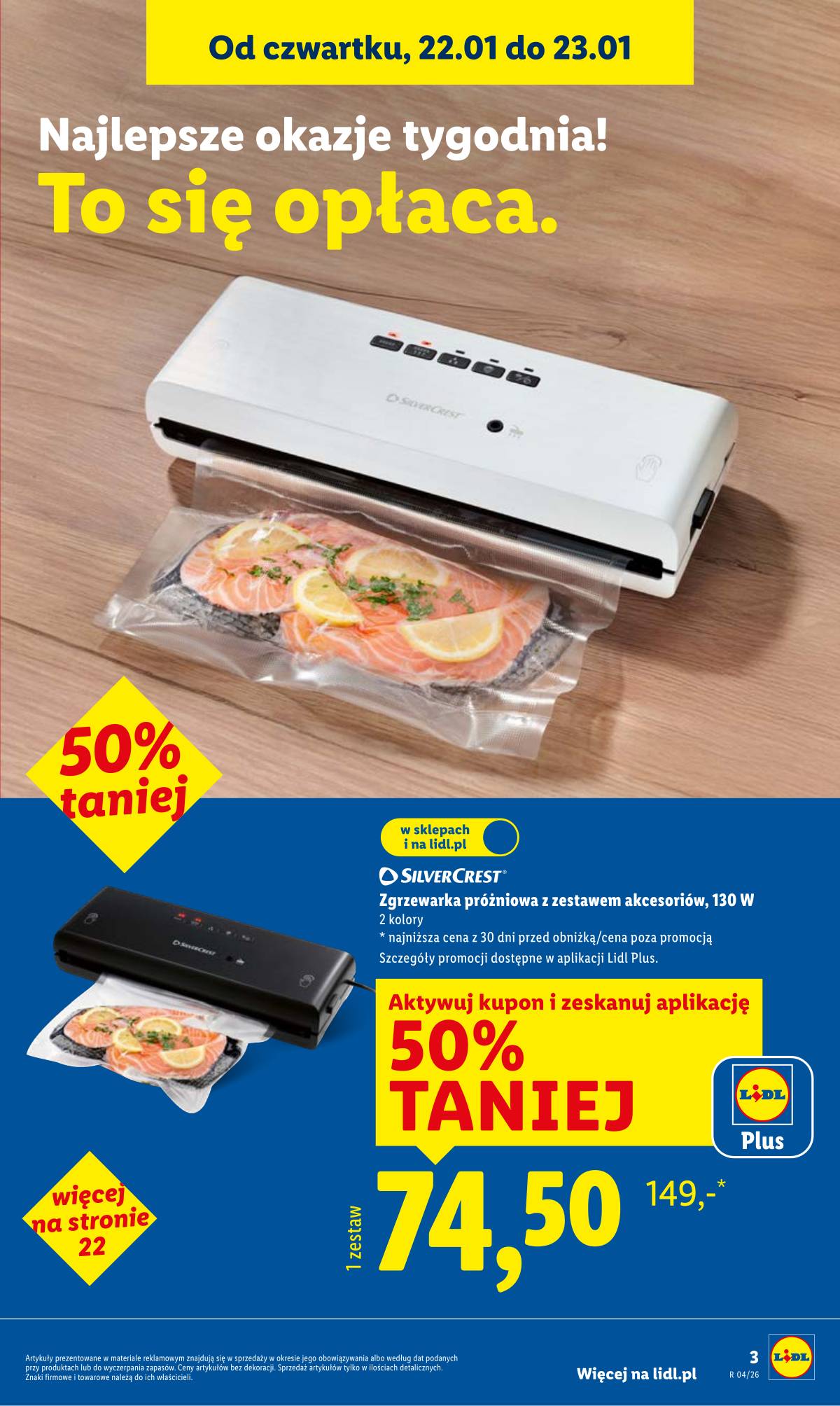Lidl Lenkija - OFERTA WAŻNA OD 19.01 3 puslapis