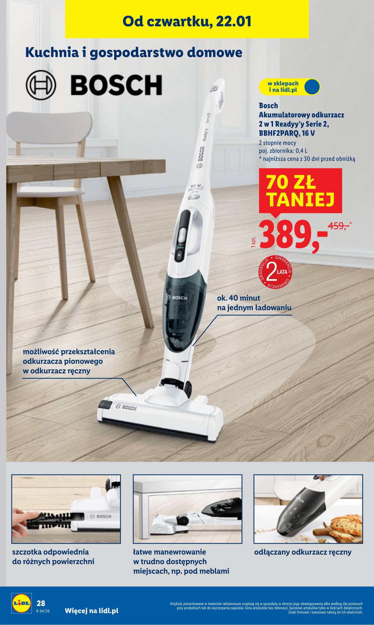 Lidl Lenkija - OFERTA WAŻNA OD 19.01 32 puslapis