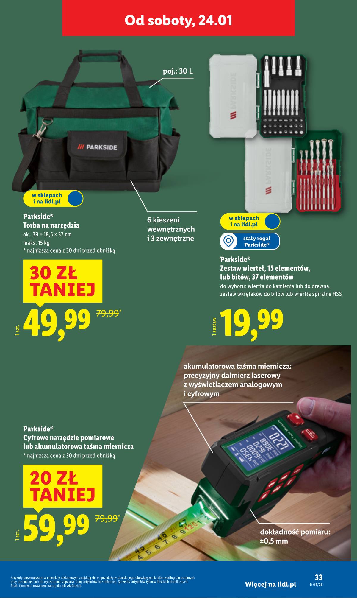 Lidl Lenkija - OFERTA WAŻNA OD 19.01 37 puslapis