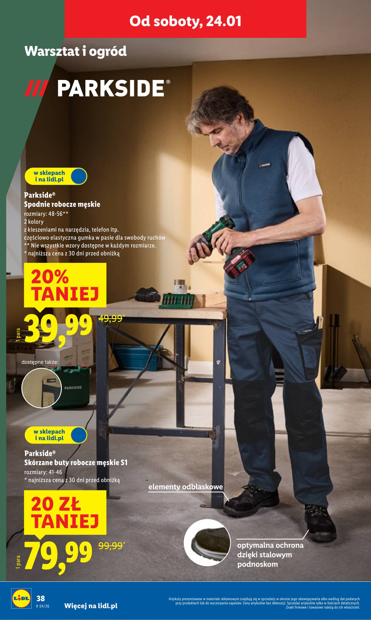 Lidl Lenkija - OFERTA WAŻNA OD 19.01 42 puslapis
