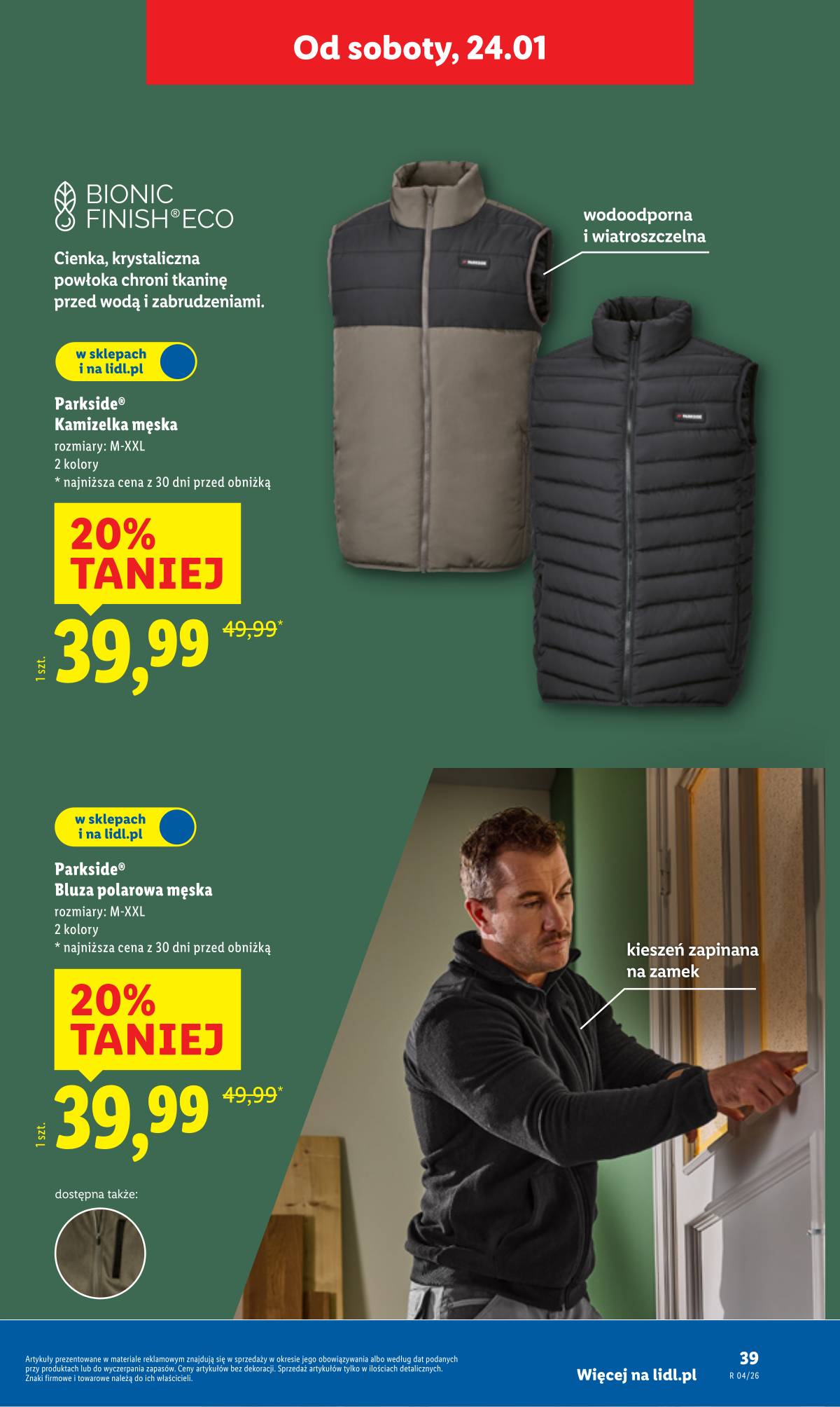 Lidl Lenkija - OFERTA WAŻNA OD 19.01 43 puslapis