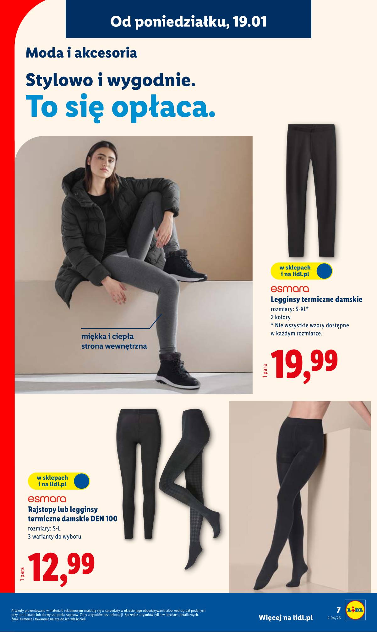 Lidl Lenkija - OFERTA WAŻNA OD 19.01 7 puslapis
