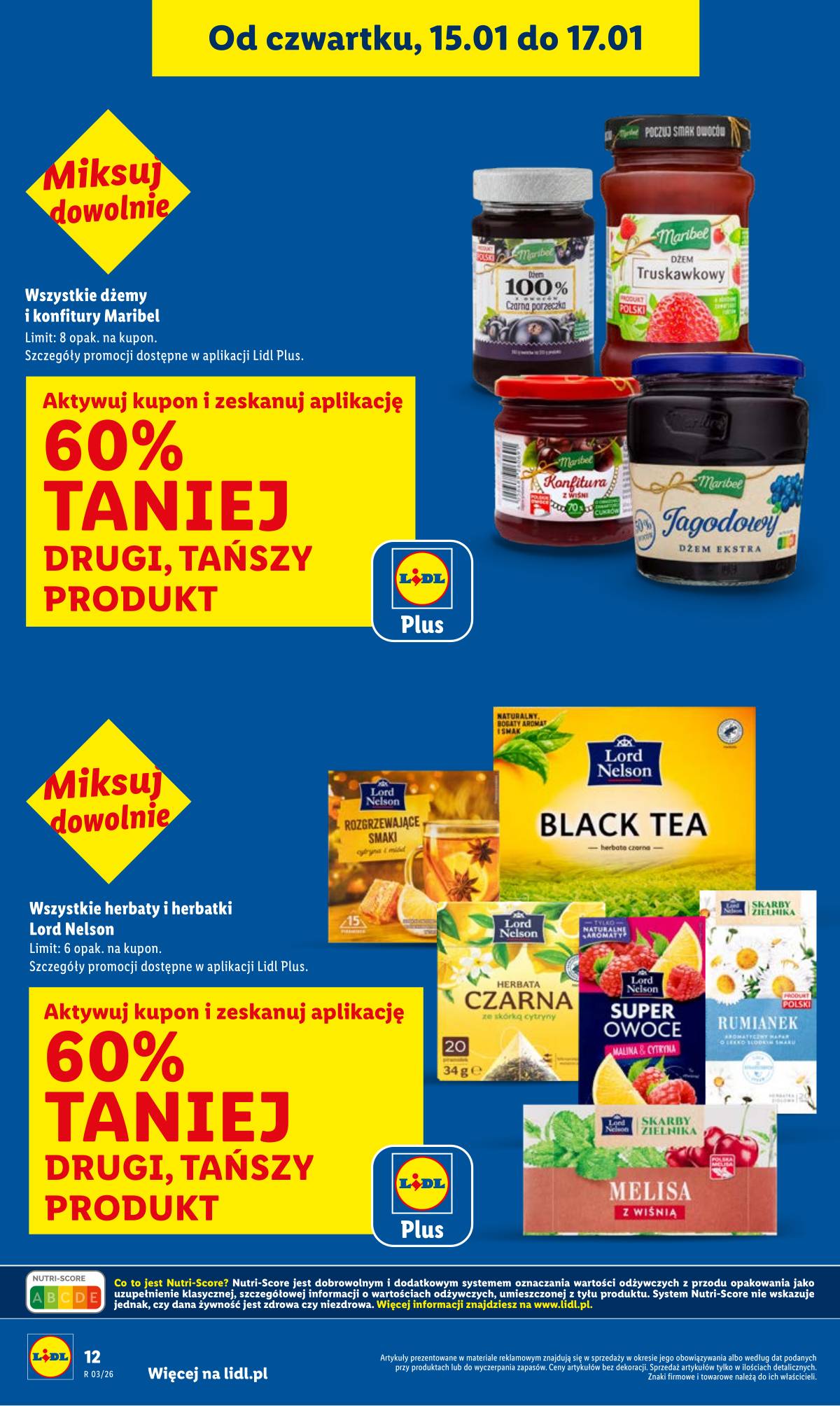 Lidl Lenkija - OFERTA WAŻNA OD 15.01 DO 17.01 12 puslapis