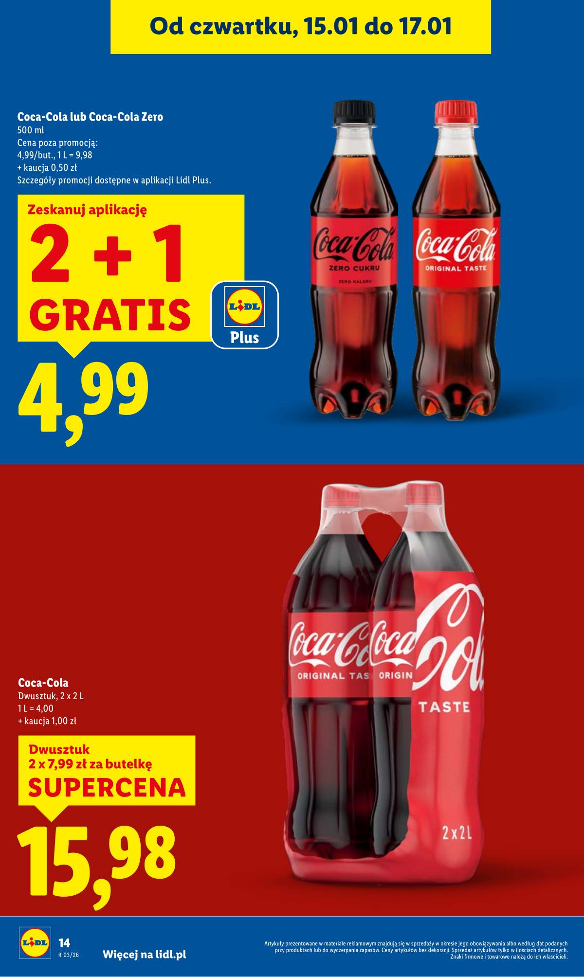 Lidl Lenkija - OFERTA WAŻNA OD 15.01 DO 17.01 14 puslapis
