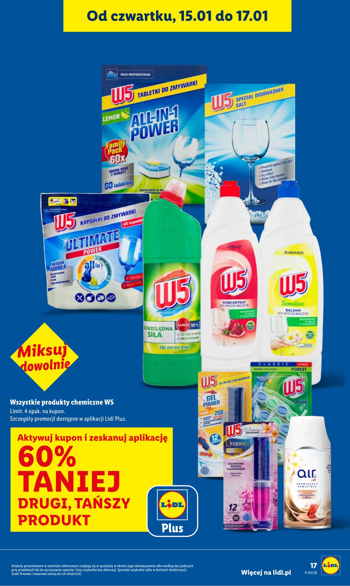 Lidl Lenkija - OFERTA WAŻNA OD 15.01 DO 17.01 17 puslapis