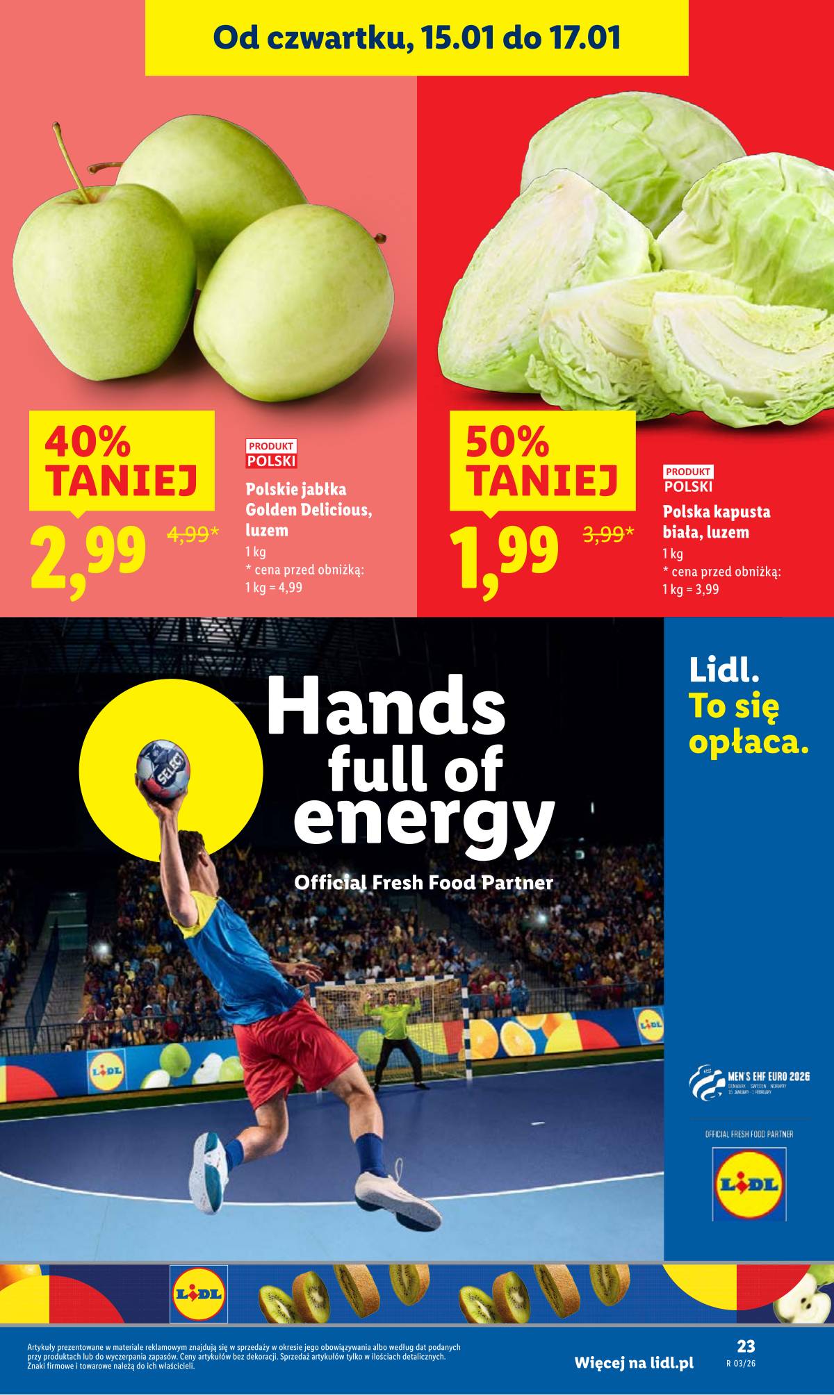 Lidl Lenkija - OFERTA WAŻNA OD 15.01 DO 17.01 23 puslapis