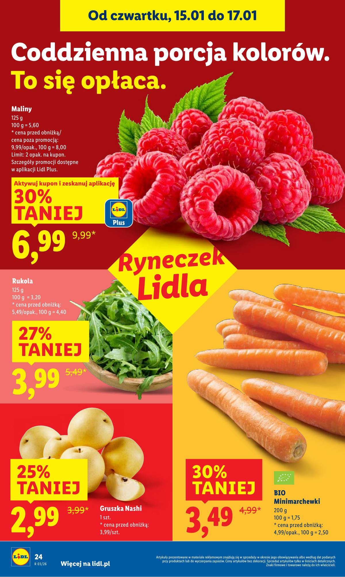 Lidl Lenkija - OFERTA WAŻNA OD 15.01 DO 17.01 24 puslapis