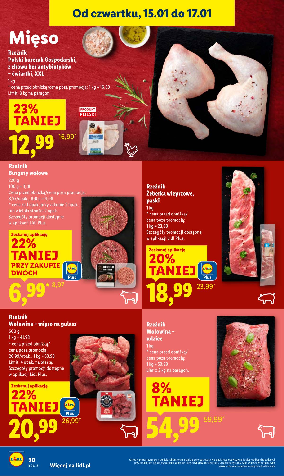Lidl Lenkija - OFERTA WAŻNA OD 15.01 DO 17.01 30 puslapis