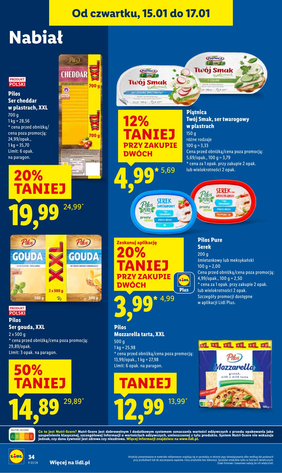 Lidl Lenkija - OFERTA WAŻNA OD 15.01 DO 17.01 34 puslapis