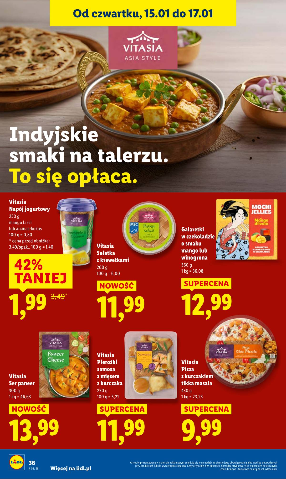 Lidl Lenkija - OFERTA WAŻNA OD 15.01 DO 17.01 36 puslapis