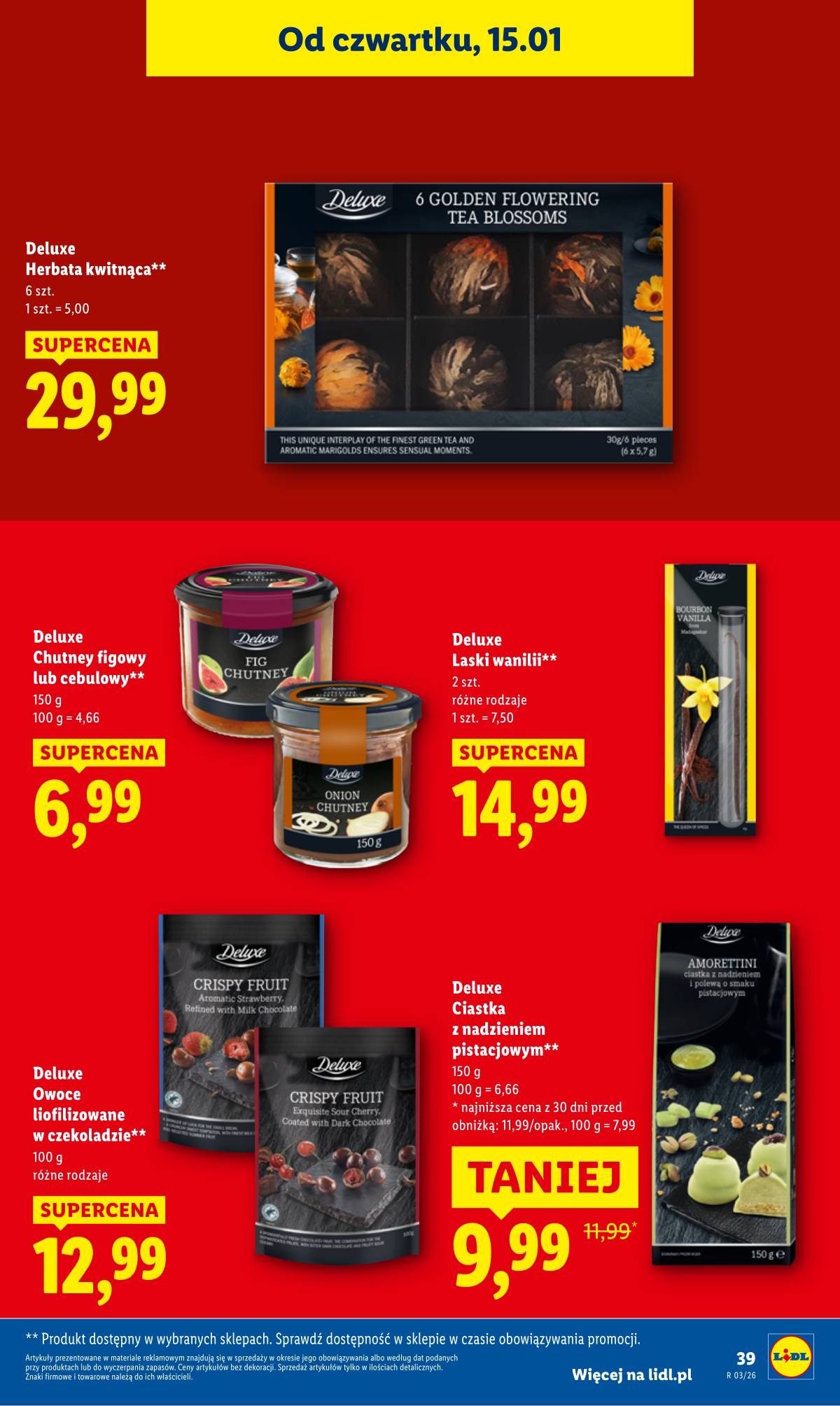 Lidl Lenkija - OFERTA WAŻNA OD 15.01 DO 17.01 39 puslapis
