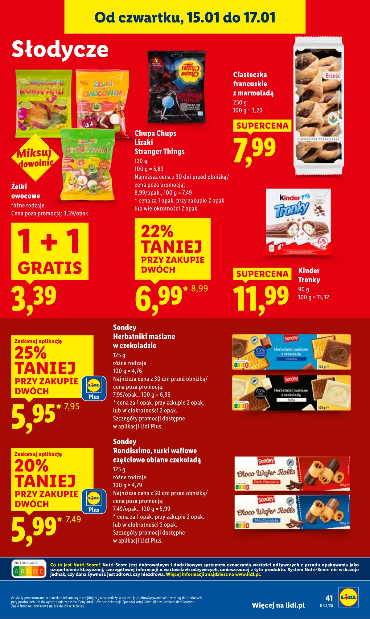Lidl Lenkija - OFERTA WAŻNA OD 15.01 DO 17.01 41 puslapis