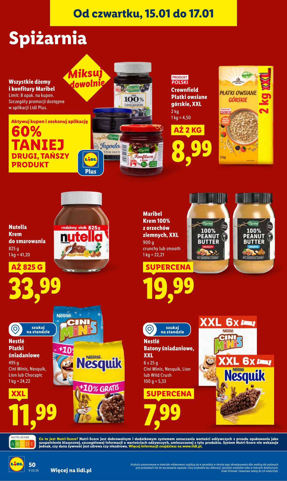 Lidl Lenkija - OFERTA WAŻNA OD 15.01 DO 17.01 50 puslapis