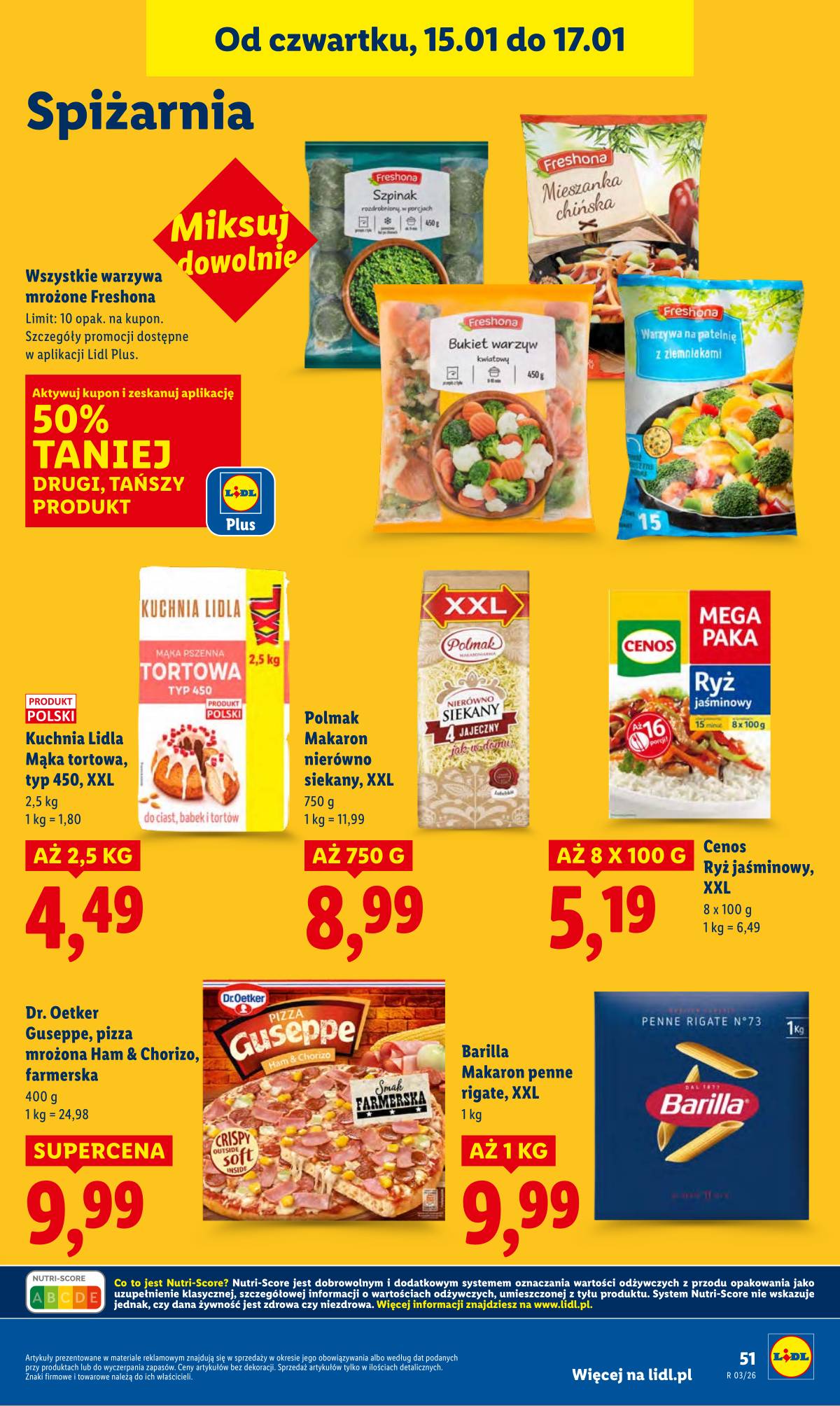 Lidl Lenkija - OFERTA WAŻNA OD 15.01 DO 17.01 51 puslapis