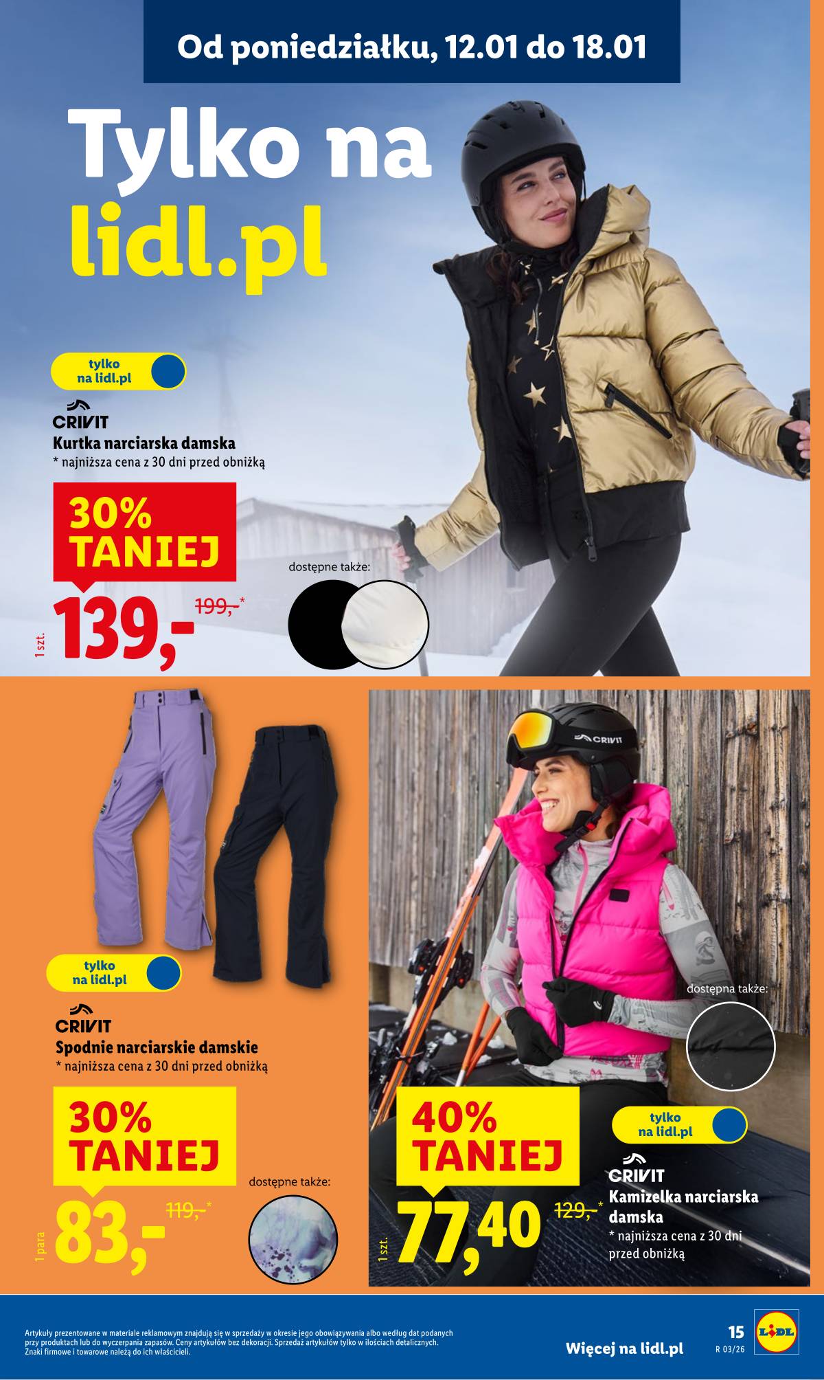 Lidl Lenkija - OFERTA WAŻNA OD 12.01 17 puslapis