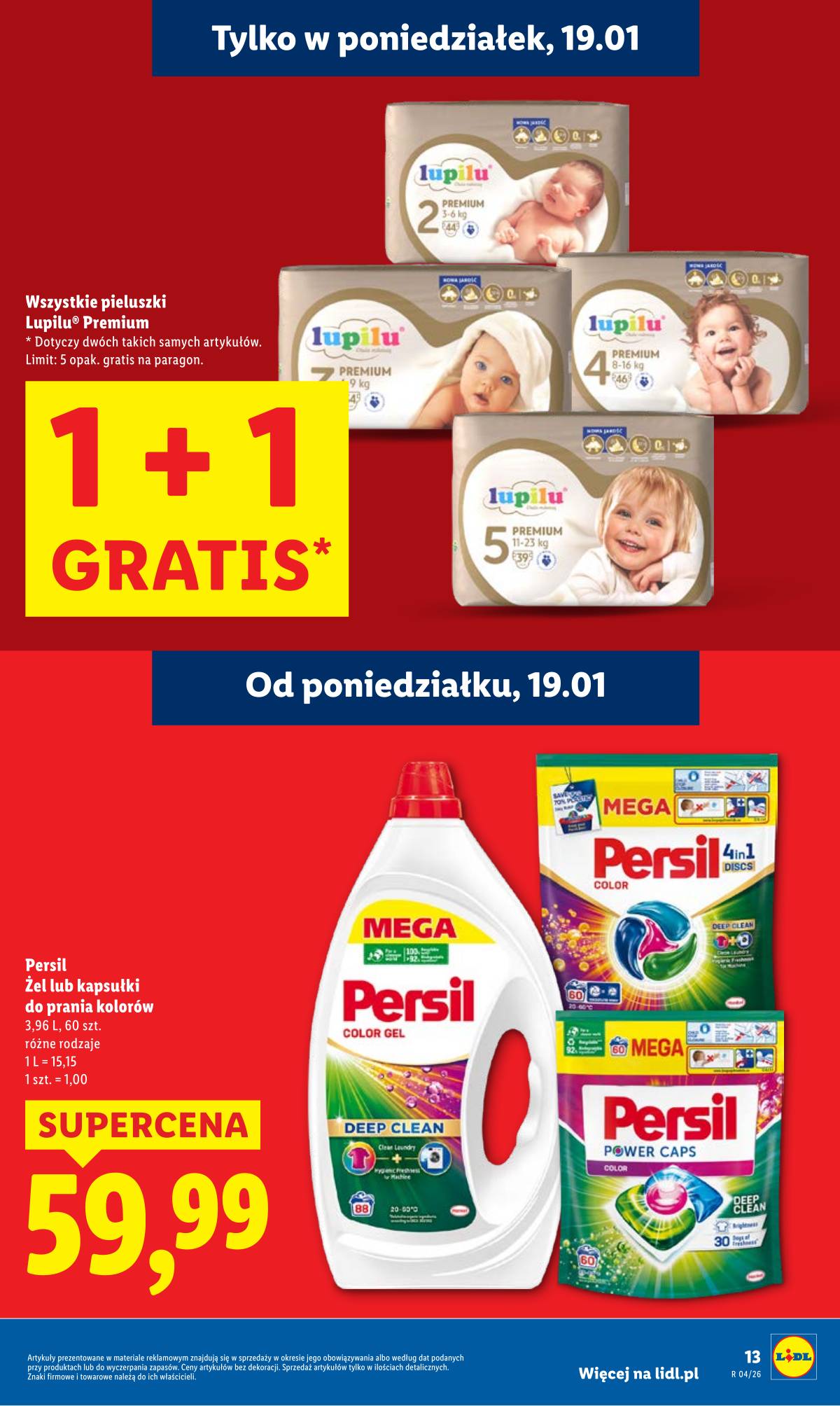 Lidl Lenkija - OFERTA WAŻNA OD 19.01 DO 21.01 13 puslapis