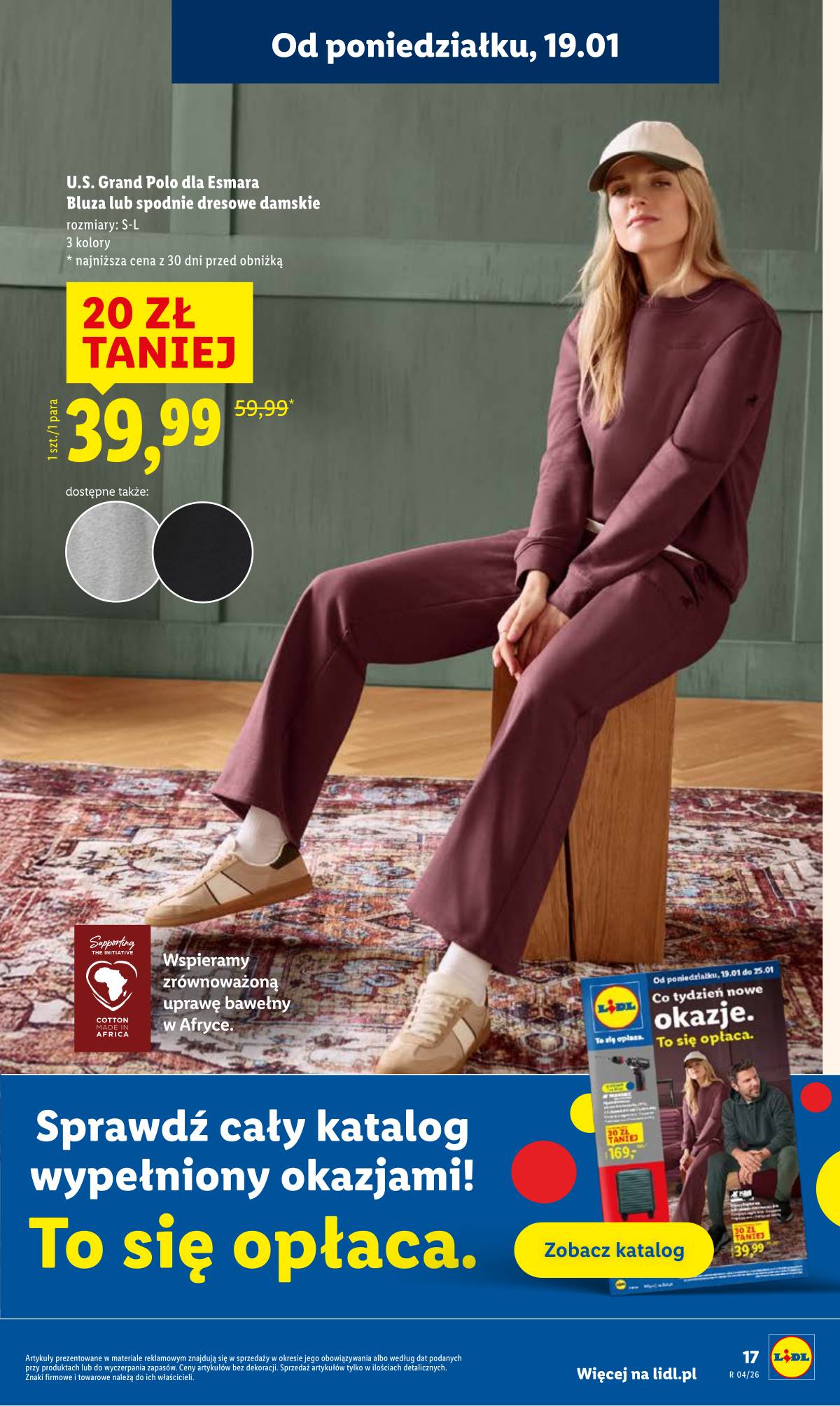 Lidl Lenkija - OFERTA WAŻNA OD 19.01 DO 21.01 17 puslapis