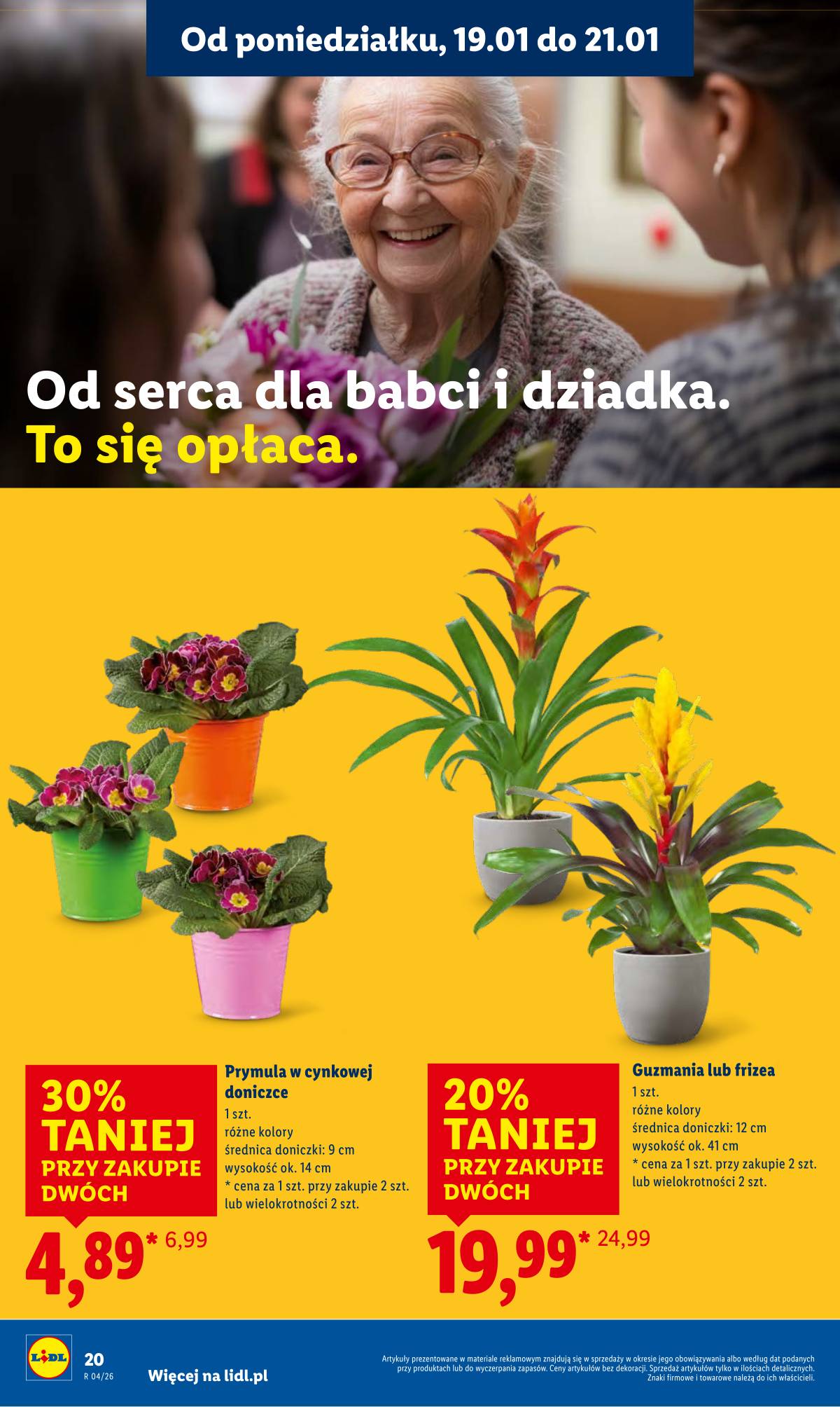 Lidl Lenkija - OFERTA WAŻNA OD 19.01 DO 21.01 20 puslapis