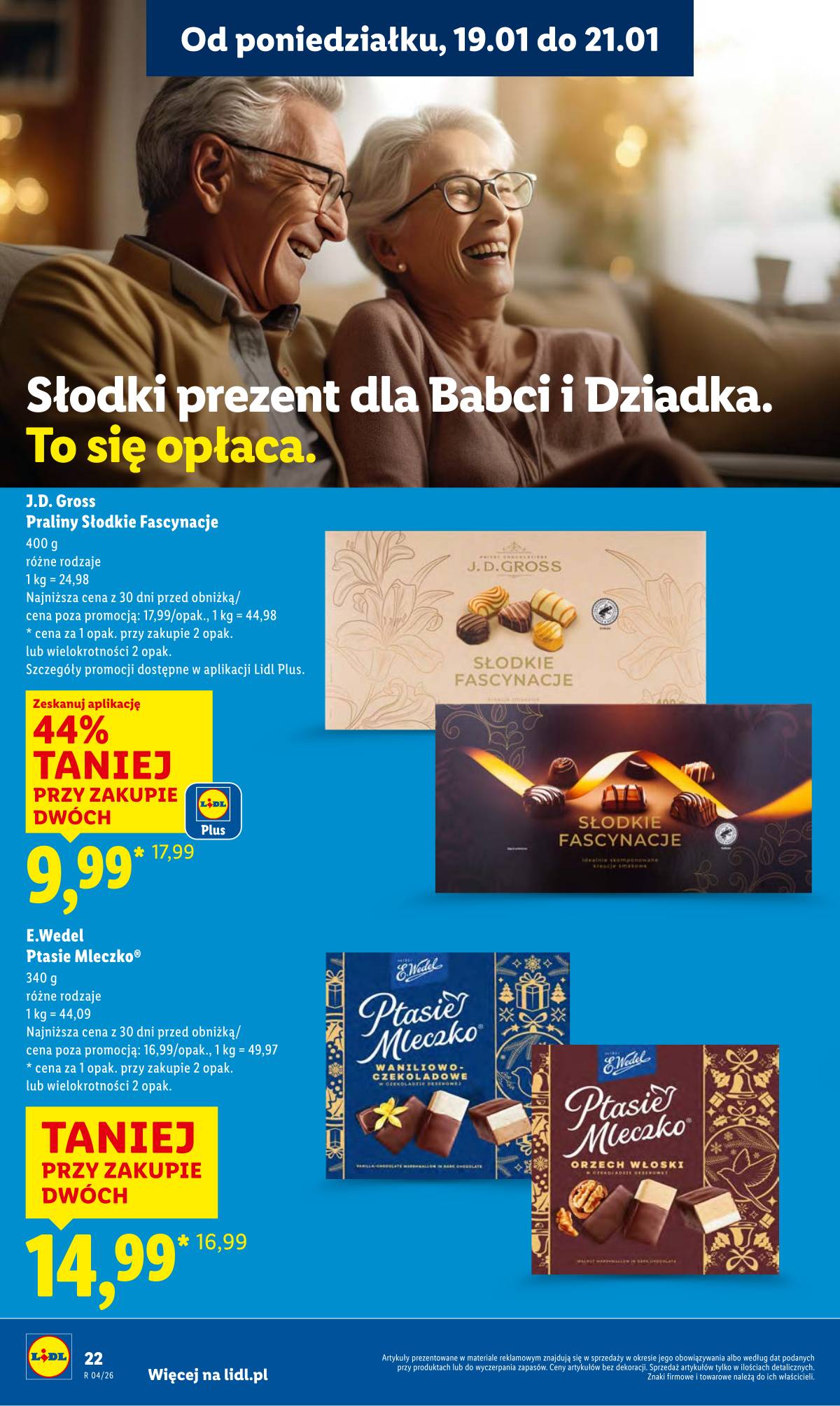 Lidl Lenkija - OFERTA WAŻNA OD 19.01 DO 21.01 22 puslapis