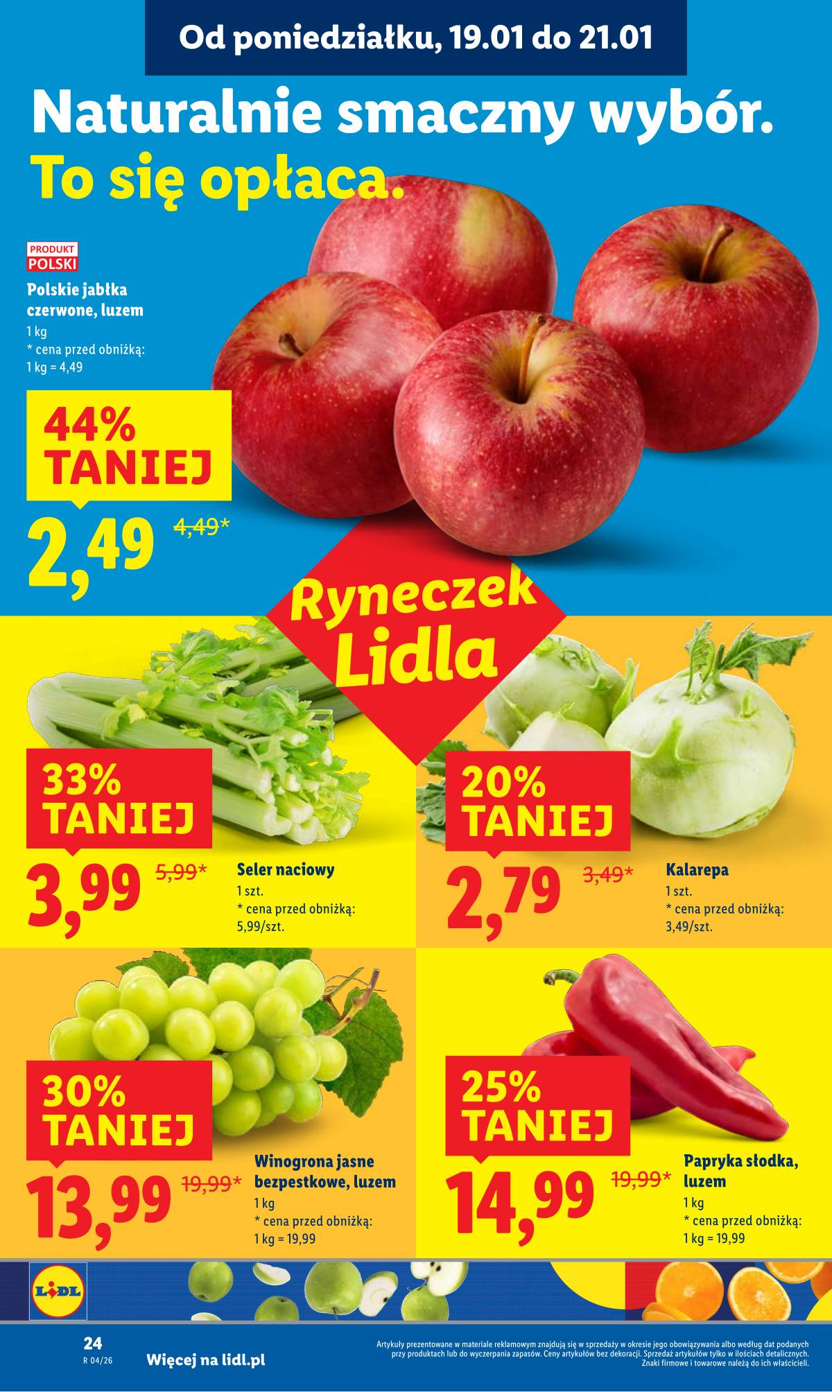 Lidl Lenkija - OFERTA WAŻNA OD 19.01 DO 21.01 24 puslapis