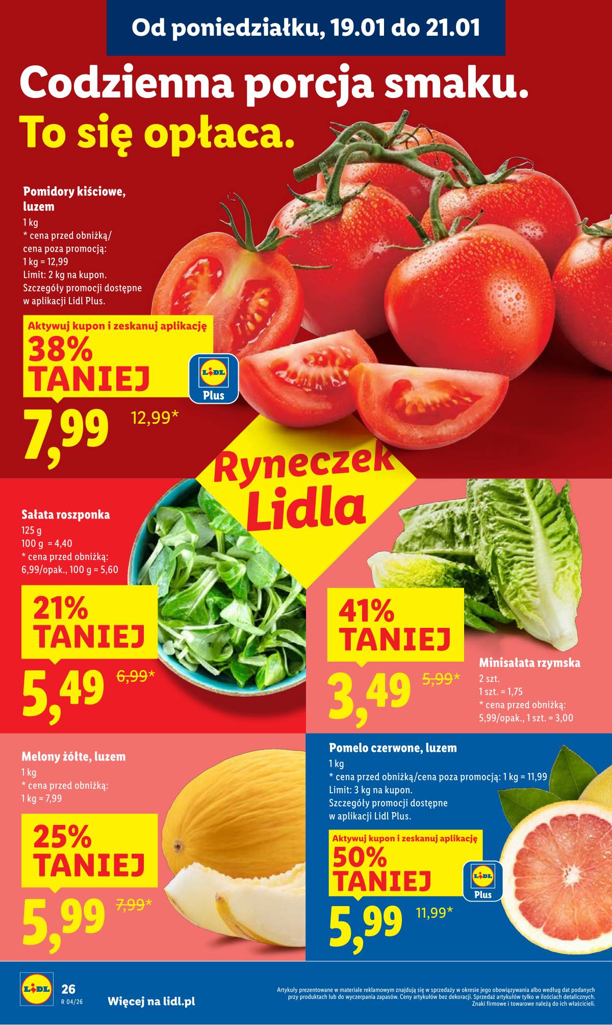 Lidl Lenkija - OFERTA WAŻNA OD 19.01 DO 21.01 26 puslapis