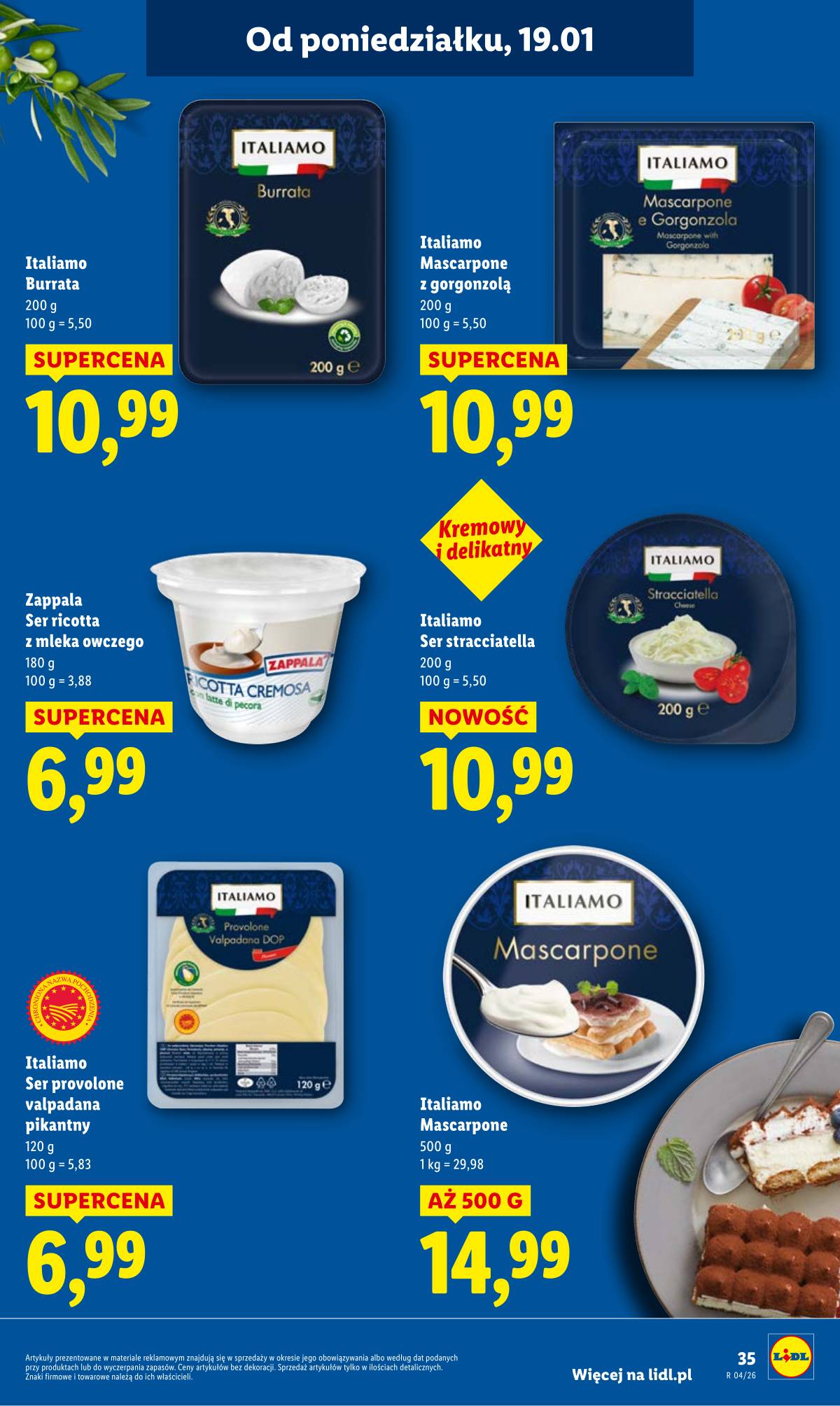 Lidl Lenkija - OFERTA WAŻNA OD 19.01 DO 21.01 35 puslapis