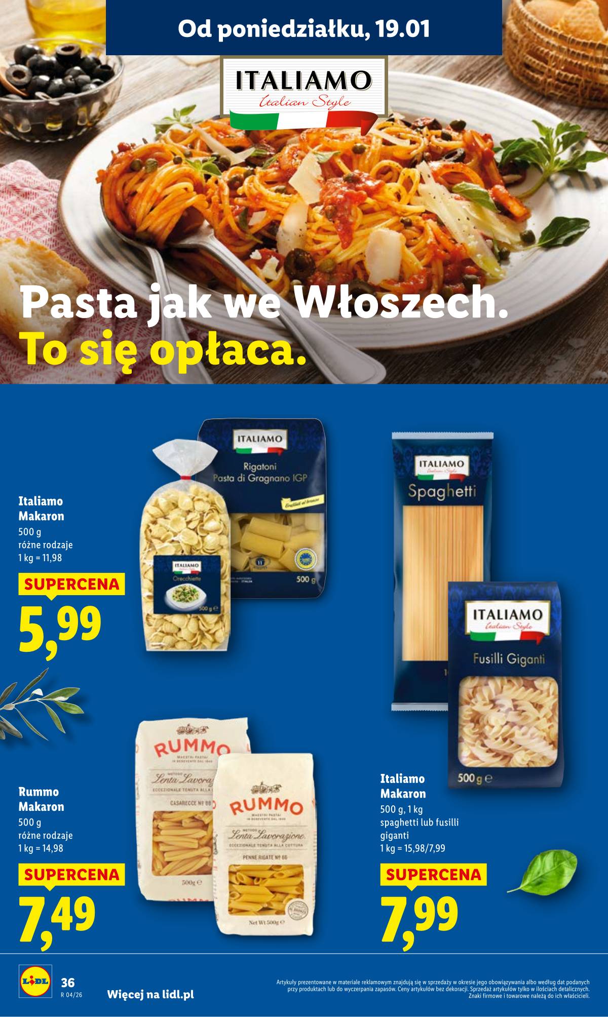 Lidl Lenkija - OFERTA WAŻNA OD 19.01 DO 21.01 36 puslapis