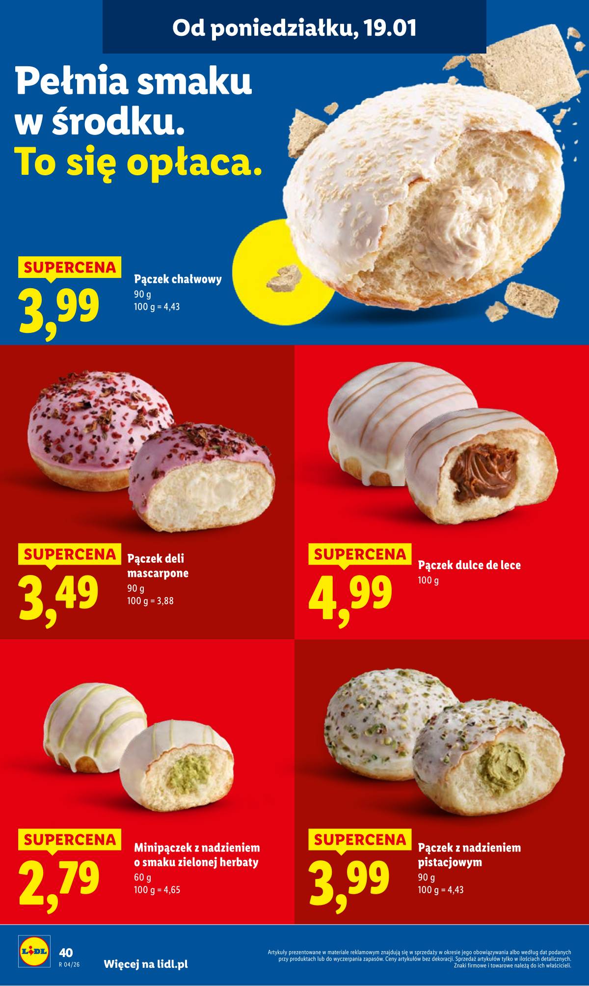 Lidl Lenkija - OFERTA WAŻNA OD 19.01 DO 21.01 40 puslapis