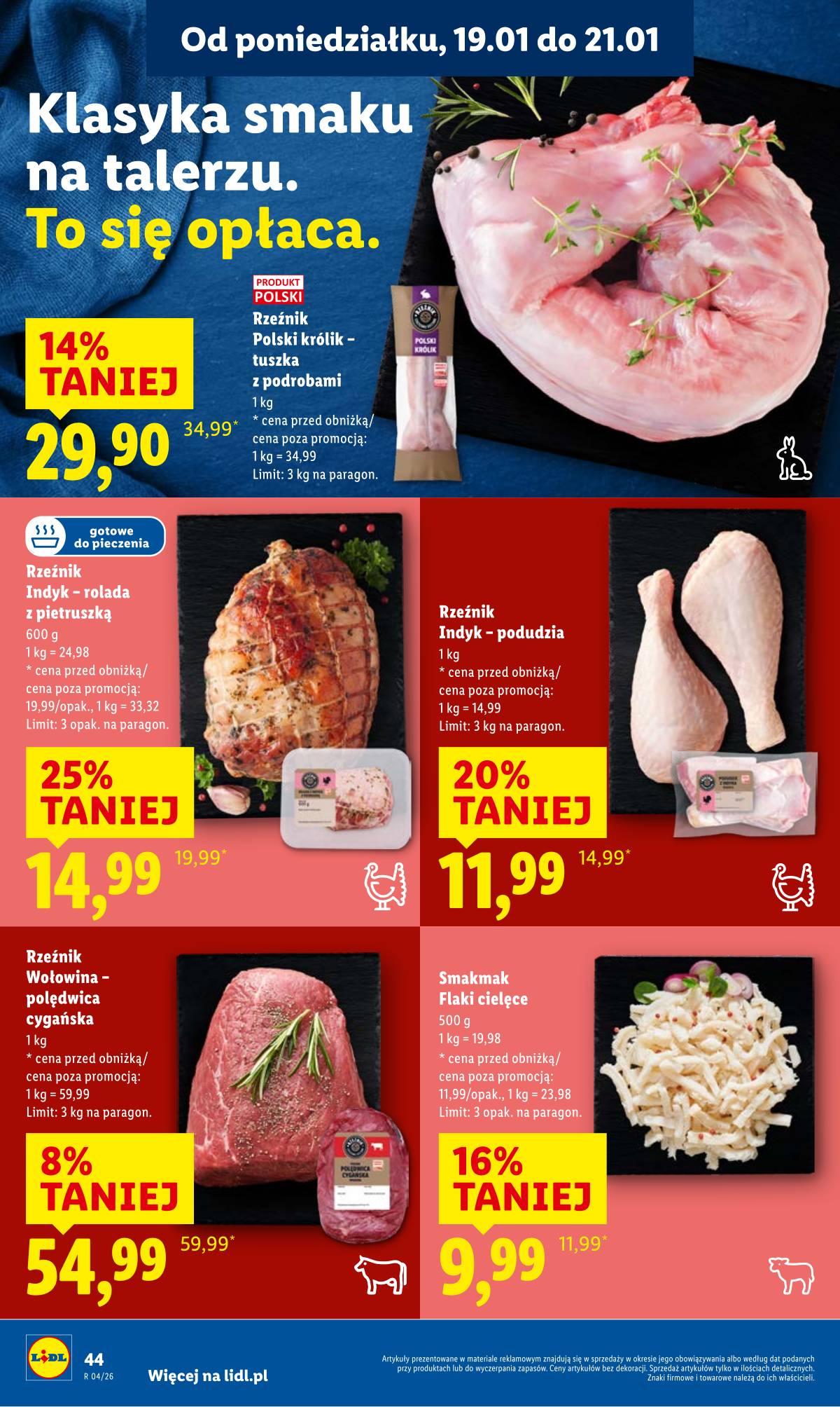 Lidl Lenkija - OFERTA WAŻNA OD 19.01 DO 21.01 44 puslapis