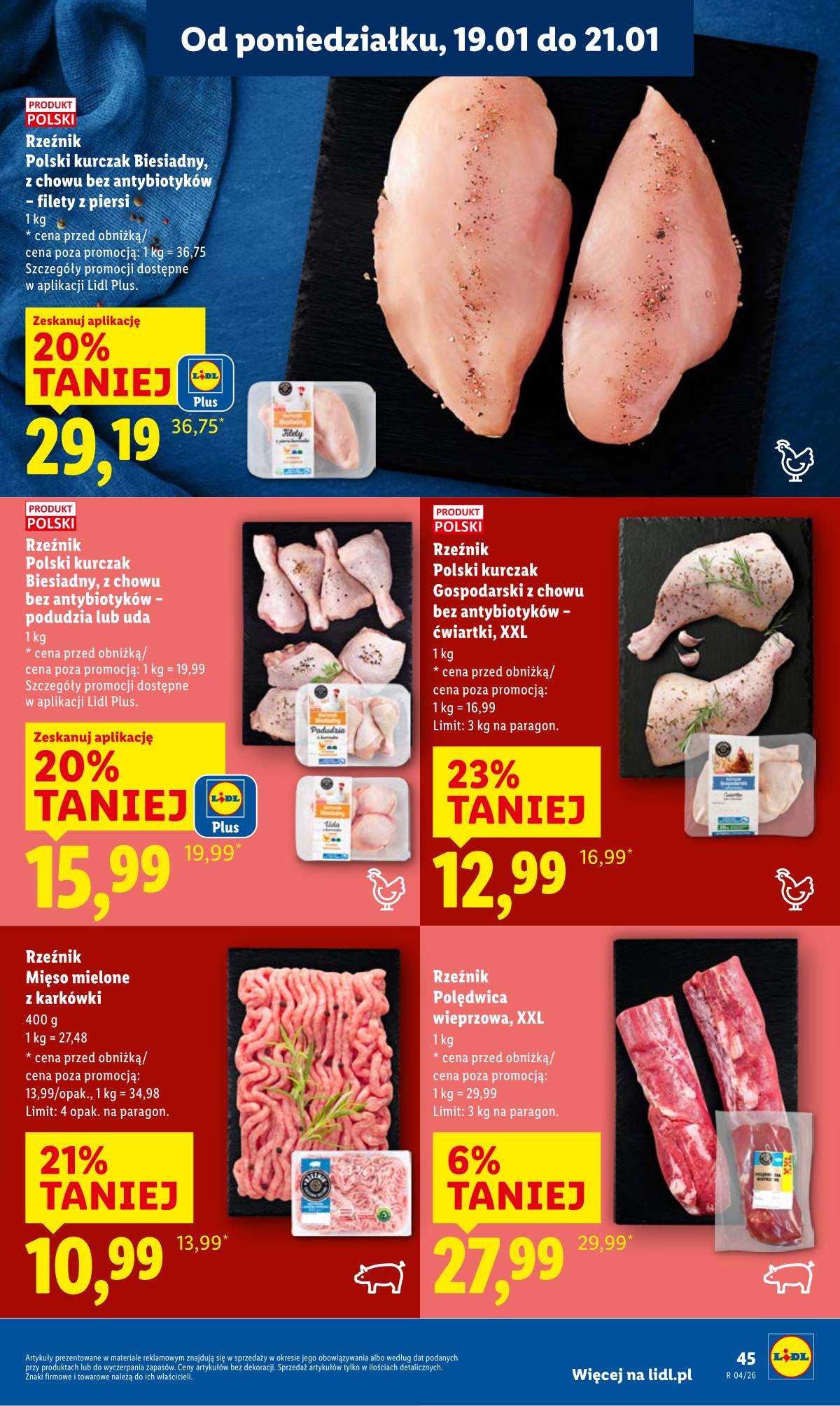 Lidl Lenkija - OFERTA WAŻNA OD 19.01 DO 21.01 45 puslapis