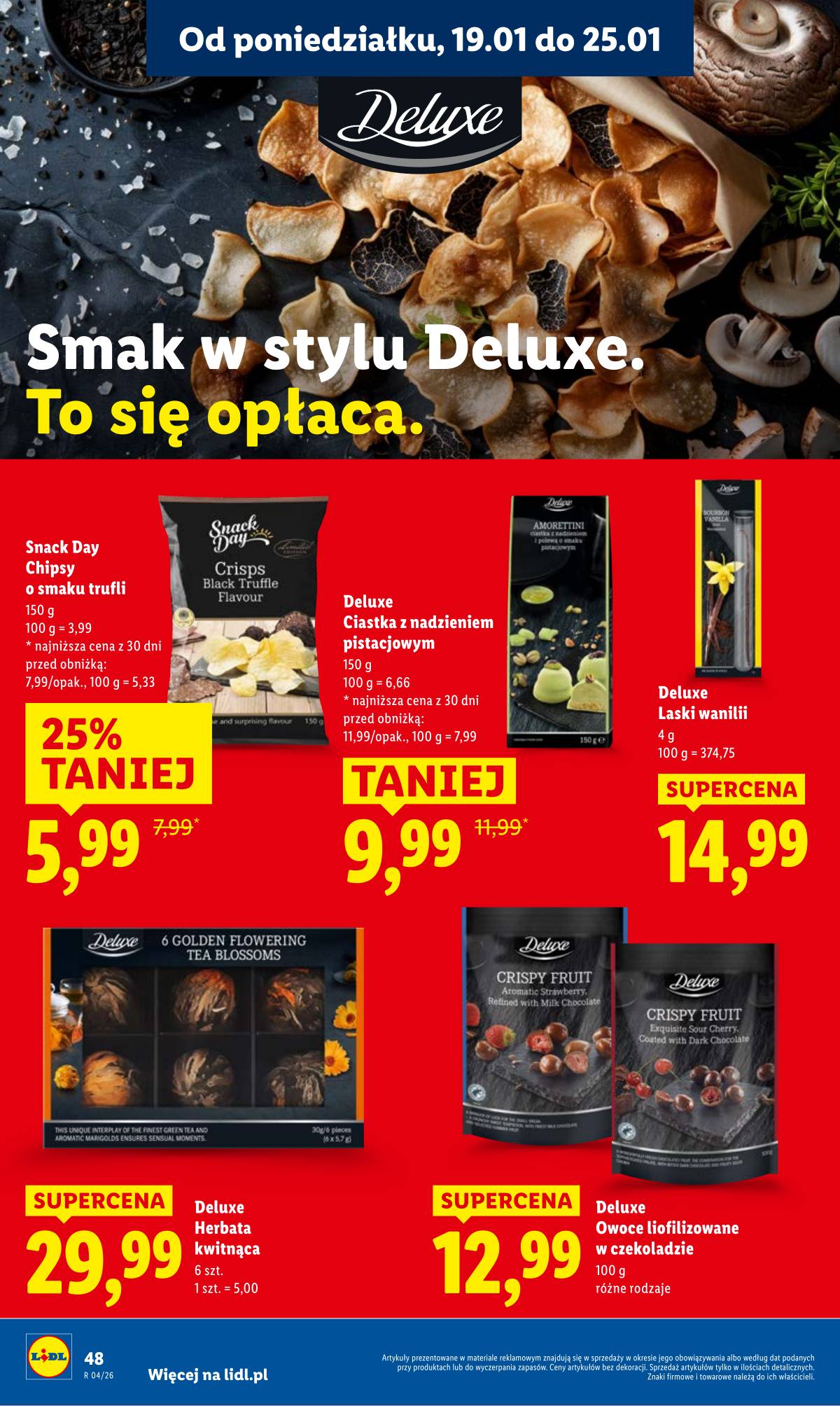Lidl Lenkija - OFERTA WAŻNA OD 19.01 DO 21.01 48 puslapis
