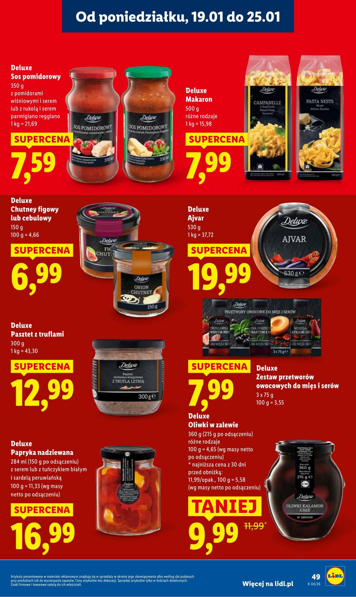 Lidl Lenkija - OFERTA WAŻNA OD 19.01 DO 21.01 49 puslapis