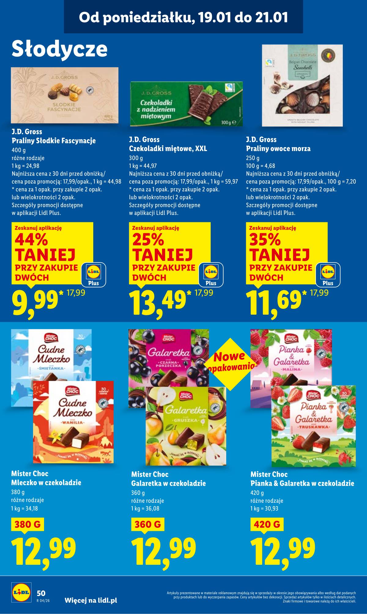 Lidl Lenkija - OFERTA WAŻNA OD 19.01 DO 21.01 50 puslapis