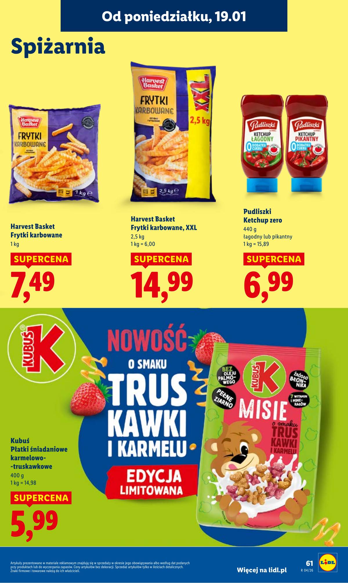 Lidl Lenkija - OFERTA WAŻNA OD 19.01 DO 21.01 61 puslapis