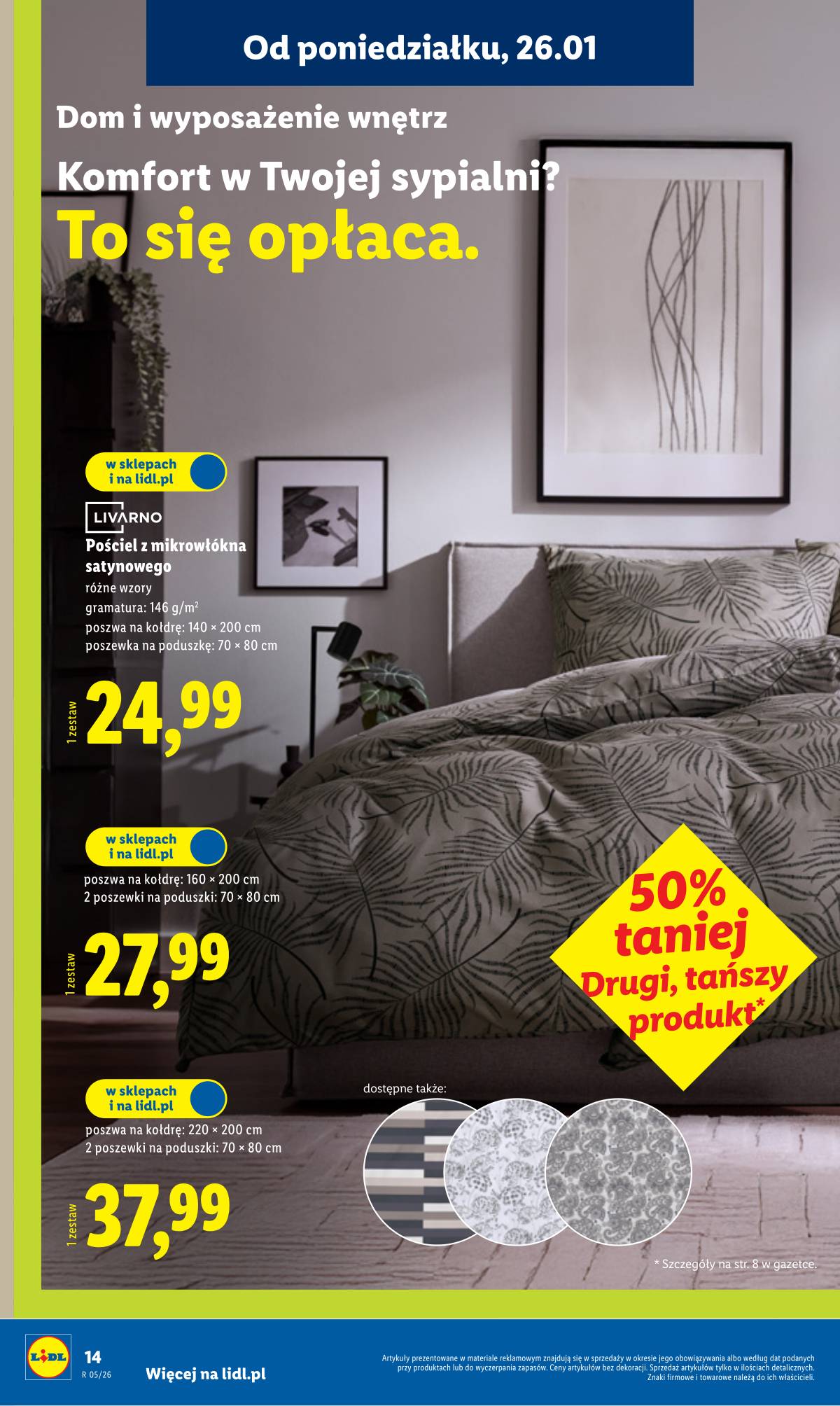 Lidl Lenkija - OFERTA WAŻNA OD 26.01 14 puslapis