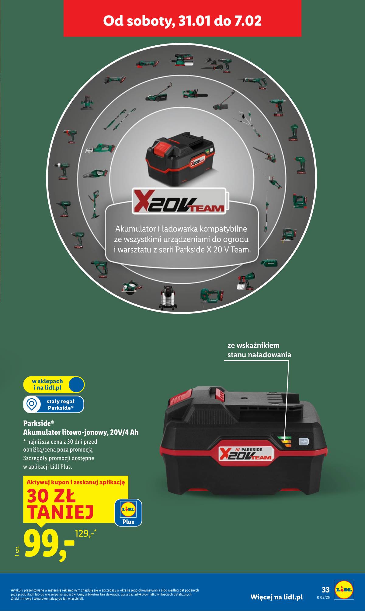 Lidl Lenkija - OFERTA WAŻNA OD 26.01 39 puslapis